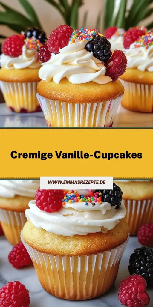 Entdecke, wie du himmlische hausgemachte Cupcakes mit cremiger Vanillepudding-Füllung zauberst, die jeden begeistern! In diesem einfach nachzuvollziehenden Rezept findest du alle nötigen Zutaten und eine Schritt-für-Schritt-Anleitung für perfekt fluffige Cupcakes. Egal ob für eine Feier oder einfach zum Genuss – diese Leckerbissen sind ein Muss! Klicke jetzt, um die vollständigen Anweisungen zu erhalten und deiner Küche einen süßen Twist zu verleihen!