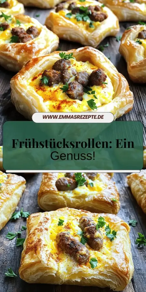 Beginne deinen Tag mit diesen köstlichen Sausage, Egg, and Cheese Breakfast Rolls, die schnell und einfach zuzubereiten sind! Mit einer perfekten Mischung aus herzhaften Würstchen, cremigen Eiern und schmelzendem Cheddar-Käse sind sie der ideale Start in den Morgen. Folge meiner detaillierten Schritt-für-Schritt-Anleitung und entdecke schmackhafte Variationen. Klicke hier, um das vollständige Rezept zu erkunden und gleich loszulegen!
