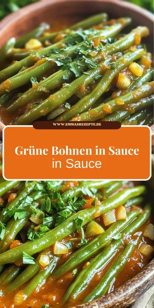 Entdecken Sie das köstliche Rezept für grüne Bohnen in Tomatensauce! Dieses einfache Gericht vereint frische Zutaten und gesunde Nährstoffe in einem leckeren Essen, das die ganze Familie lieben wird. Erfahren Sie, wie Sie die Bohnen perfekt zubereiten und mit verschiedenen Variationen experimentieren können. Lassen Sie sich inspirieren und bringen Sie Abwechslung in Ihre Küche! Klicken Sie hier, um das vollständige Rezept zu entdecken!