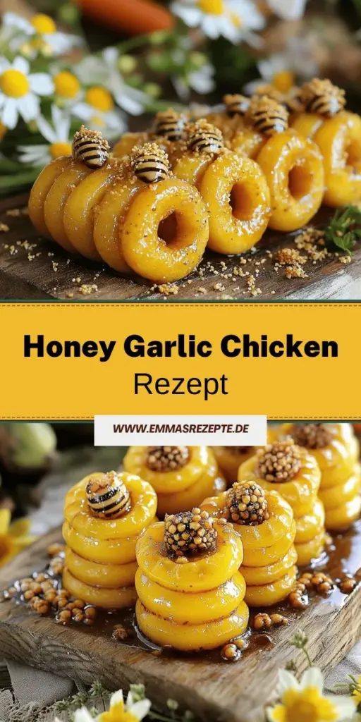 Entdecke, wie einfach es ist, köstliches Honey Garlic Chicken zuzubereiten! In diesem Artikel zeigen wir dir, wie du mit wenigen Zutaten eine aromatische Marinade kreierst, die das Hähnchen zart und saftig macht. Perfekt für jeden Abend! Erfahre, welche Beilagen am besten passen und erhalte Tipps, um das Gericht spannend zu variieren. Lass dich inspirieren und klicke jetzt, um das vollständige Rezept zu entdecken und deinen nächsten Kochabend zu einem Hit zu machen!