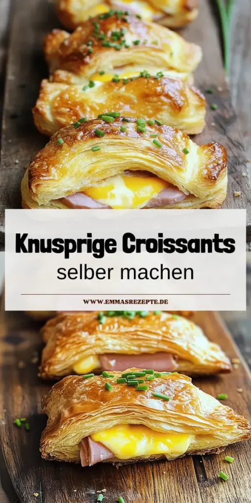Entdecke, wie einfach es ist, köstliche Baked Ham and Cheese Croissants selbst zu backen! Mit nur wenigen Zutaten und einer kurzen Anleitung zauberst du einen knusprigen Snack, der in weniger als 35 Minuten fertig ist. Egal ob mit Schinken, Gemüse oder einer süßen Füllung – hier findest du alle Variationen und Tipps, um deine Croissants perfekt zuzubereiten. Klicke durch und lasse dich inspirieren für dein nächstes Snack-Abenteuer!