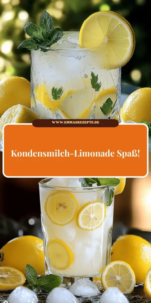 Entdecke die erfrischende Welt der Kondensmilch-Limonade! Mit nur wenigen Zutaten kannst du ein köstliches Sommergetränk zaubern, das deine Gäste begeistert. In unserem Artikel findest du kreative Variationen, wertvolle Tipps zur Zubereitung und die besten Zutaten für ein unvergessliches Geschmackserlebnis. Lass dich inspirieren und genieße die süße Erfrischung – klicke jetzt und entdecke die einfachen Rezepte!