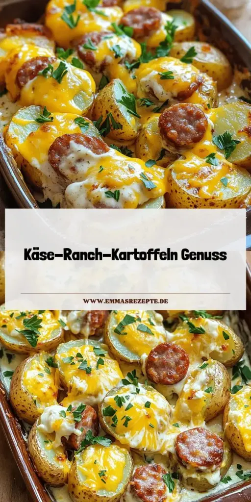 Entdecke unser unwiderstehliches Rezept für Cheesy Ranch Potatoes und Smoked Sausage! Dieses Gericht vereint köstliche, cremige Kartoffeln mit würziger Wurst zu einem Geschmackserlebnis, das alle begeistern wird. Ideal für jede Gelegenheit und einfach zuzubereiten. Lass dich von den Aromen verführen und probiere auch kreative Variationen aus! Klicke hier, um das komplette Rezept zu entdecken und deinen Gaumen zu verwöhnen!