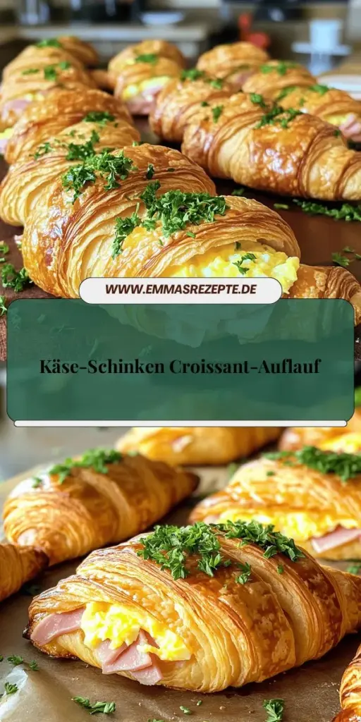 Erlebe den ultimativen Genuss mit unserem Ham and Cheese Croissant Bake! Dieses einfache und köstliche Rezept verbindet die zarte Textur von Croissants mit herzhaftem Schinken und schmelzendem Käse. In unserem Blogbeitrag findest du eine unkomplizierte Schritt-für-Schritt-Anleitung sowie wertvolle Tipps, um das Gericht perfekt zuzubereiten. Lass dich inspirieren und entdecke, wie du dieses leckere Essen zaubern kannst. Klicke jetzt, um die Rezepte zu erkunden!