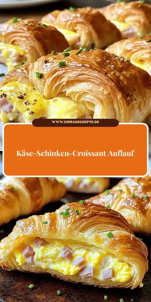 Beginne deinen Tag mit dem köstlichen Käse-Schinken-Croissant-Frühstücksauflauf, der perfekt für ein schnelles und schmackhaftes Frühstück ist! Mit frischen Croissants, zartem Schinken und geschmolzenem Käse ist dieses Rezept einfach zuzubereiten und bietet viele Variationsmöglichkeiten. Entdecke, wie einfach es ist, dieses Gericht zuzubereiten, und verwöhne deine Liebsten. Klicke hier, um das vollständige Rezept zu entdecken und dir inspirierende Kochideen zu holen!