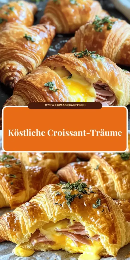 Entdecke die köstlichen Baked Ham and Cheese Croissants und verwandle jeden Snack in ein Geschmackserlebnis! Mit einer einfachen Schritt-für-Schritt-Anleitung zauberst du diese herzhaften Leckerbissen im Handumdrehen. Perfekt für Partys oder als fröhlicher Genuss für die Familie, gefallen sie garantiert allen. Klicke jetzt, um die vollständigen Rezepte zu entdecken und deine Kochkünste auf die nächste Stufe zu heben!