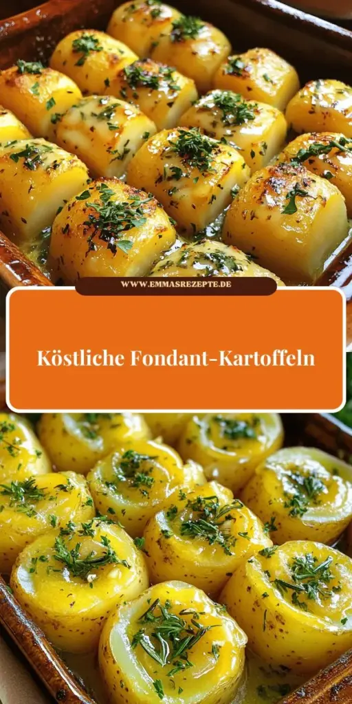 Fondant-Kartoffeln sind das perfekte Gericht für jeden Anlass! Mit einfachen Zutaten wie festkochenden Kartoffeln, Butter und frischen Kräutern zauberst du ein köstliches Aroma, das deine Gäste begeistert. In unserem Artikel findest du Schritt-für-Schritt-Anleitungen, Tipps zur Auswahl der besten Kartoffeln und leckere Variationen. Lass dich inspirieren und entdecke die Welt der Fondant-Kartoffeln – klicke jetzt und probiere unsere besten Rezepte aus!