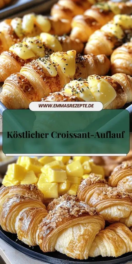 Entdecke das köstliche Ham and Cheese Croissant Breakfast Casserole Rezept, das dein Frühstück revolutionieren wird! Dieser einfache Auflauf vereint zarte Croissants, herzhaften Schinken und schmelzenden Käse für einen perfekten Start in den Tag. Ideal für alle, die ein schnelles und schmackhaftes Frühstück lieben. Klicke jetzt, um die kompletten Schritte und Tipps zu erfahren, und zaubere ein Frühstück, das jeder genießen wird!
