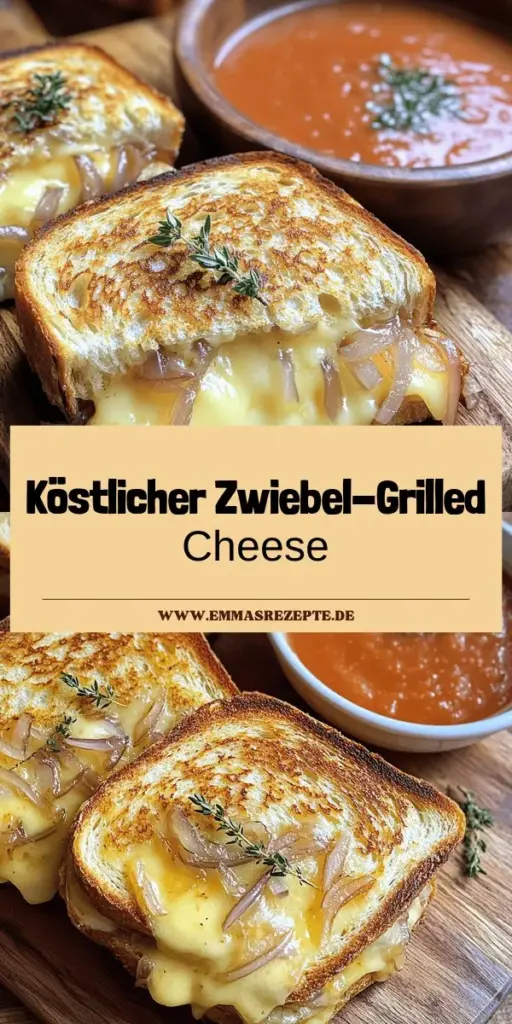Entdecke das perfekte Rezept für Französischen Zwiebel-Grilled Cheese! Dieser köstliche Snack vereint geschmolzenen Käse mit karamellisierten Zwiebeln und sorgt für ein unvergleichliches Geschmackserlebnis. In meinem Artikel teile ich die besten Zutaten und einfache Schritte zur Zubereitung. Lass dich inspirieren und verwöhne dich heute mit diesem unwiderstehlichen Sandwich! Klicke jetzt, um alle Details und noch mehr kreative Ideen zu entdecken!