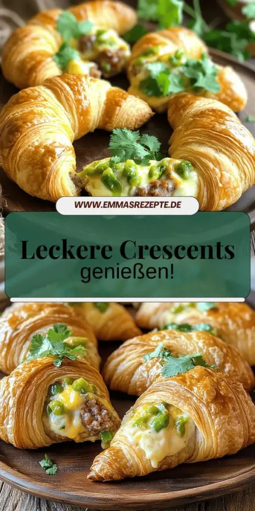 Entdecken Sie die köstlichen Rotel Sausage Cream Cheese Crescents, die jeden Snack oder jede Party aufpeppen! Diese einfachen Häppchen sind gefüllt mit würziger Wurst, cremigem Frischkäse und Rotel Tomaten, verpackt in knusprigem Croissantteig. Perfekt für Geselligkeiten oder für einen feinen Genuss zum Fernsehabend. Klicken Sie hier, um das vollständige Rezept zu erkunden und Ihre Gäste zu beeindrucken!