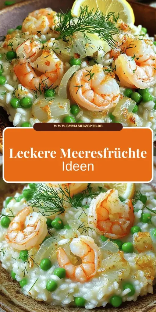 Entdecken Sie die Welt der köstlichen Meeresfrüchte! In unseren einfachen und kreativen Meeresfrüchte-Rezepten finden Sie alles von gegrillten Garnelen bis hin zu festlichem Risotto. Lernen Sie, wie Sie frische Zutaten richtig zubereiten und gesunde Gerichte für jede Gelegenheit kreieren. Lassen Sie sich von neuen Ideen inspirieren und genießen Sie die Aromen des Ozeans. Klicken Sie jetzt und tauchen Sie ein in die Vielfalt der Meeresküche!