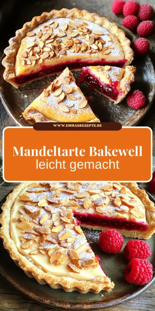 Entdecken Sie die köstliche Welt der Mandeltarte Bakewell mit diesem einfachen Rezept! Diese Tarte vereint perfekte Zutaten wie frische Himbeermarmelade und feine gemahlene Mandeln zu einer unwiderstehlichen Kombination. Ideal für Anfänger und erfahrene Bäcker, die ihre Backkünste verfeinern möchten. Lassen Sie sich von Schritt-für-Schritt-Anleitungen inspirieren und verwandeln Sie Ihre Küche in eine süße Backstube. Klicken Sie hier, um die vollständigen Rezeptdetails zu entdecken!