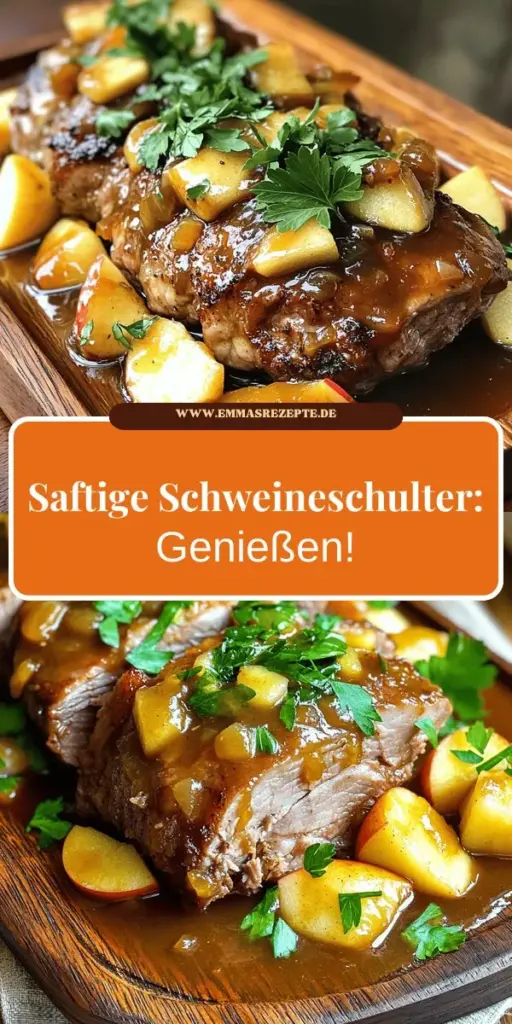 Entdecke das Rezept für Langsame Schweineschulter mit Apfelmost und verwöhne deine Sinne mit einem zarten, saftigen Gericht! Mit einfachen Zutaten und einer Schritt-für-Schritt-Anleitung ist es der perfekte Mittelpunkt für jedes Festmahl. Lass dich von köstlichen Aromen inspirieren und serviere dazu knuspriges Brot oder Kartoffelbrei. Klicke hier, um das vollständige Rezept zu erkunden und die kulinarischen Geheimnisse zu entdecken!