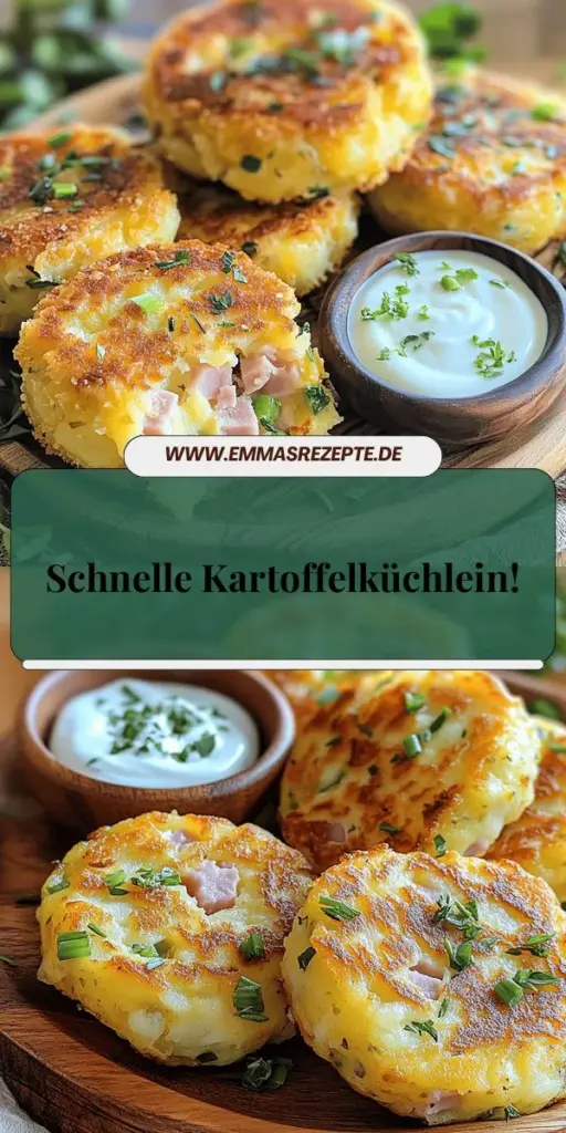 Entdecken Sie das Geheimnis köstlicher und einfacher Mahlzeiten mit unseren schnellen gefüllten Kartoffelküchlein! Diese Rezeptideen sind perfekt für jeden Anlass und benötigen nur wenige Zutaten. Erfahren Sie, wie Sie die Kartoffeln zubereiten, die leckere Füllung kreieren und die Küchlein goldbraun braten können. Klicken Sie jetzt, um die genauen Mengen und Schritte zu entdecken und beeindrucken Sie Ihre Freunde und Familie mit diesem einfachen Genuss!