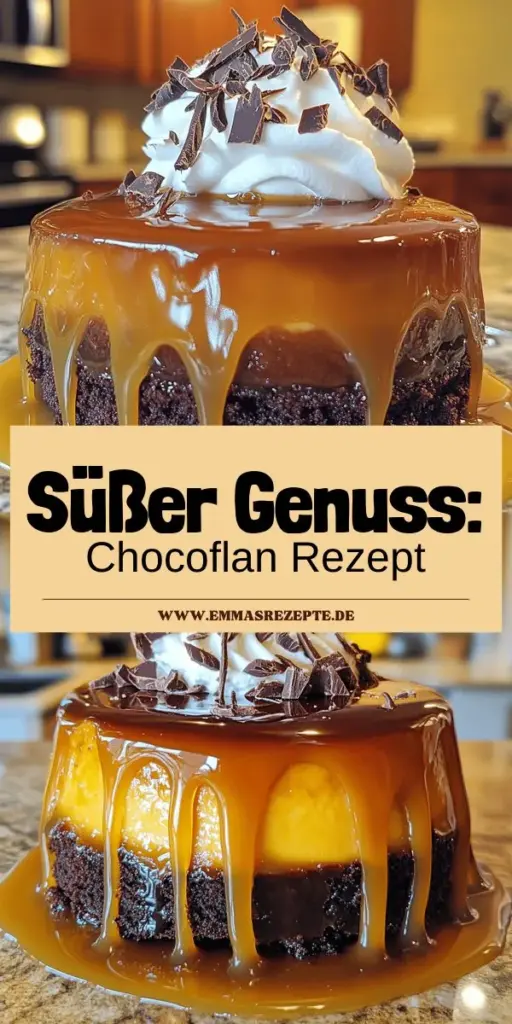 Verwandle deinen Abend mit einem leckeren Chocoflan Rezept, das einfach und schnell zuzubereiten ist! Dieses unwiderstehliche Dessert kombiniert fluffigen Schokoladenteig mit einer cremigen Karamellschicht – perfekt für jeden Anlass. Entdecke die einfachen Zutaten, let’s get baking! Klicke hier, um das vollständige Rezept zu erkunden und beeindrucke deine Gäste mit diesem köstlichen Genuss!