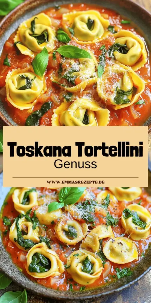 Entdecke die köstliche Welt der Toskana Tortellini und lerne, wie du sie ganz einfach selbst zubereiten kannst! Mit frischen Zutaten wie Ricotta und Spinat wirst du im Handumdrehen eine herzhaft leckere Mahlzeit zaubern. Egal, ob zu einem tollen Abendessen mit Freunden oder für ein gemütliches Festmahl – dieses Rezept lässt keine Wünsche offen. Klicke jetzt, um das vollständige Rezept und weitere tolle Tipps zu entdecken!