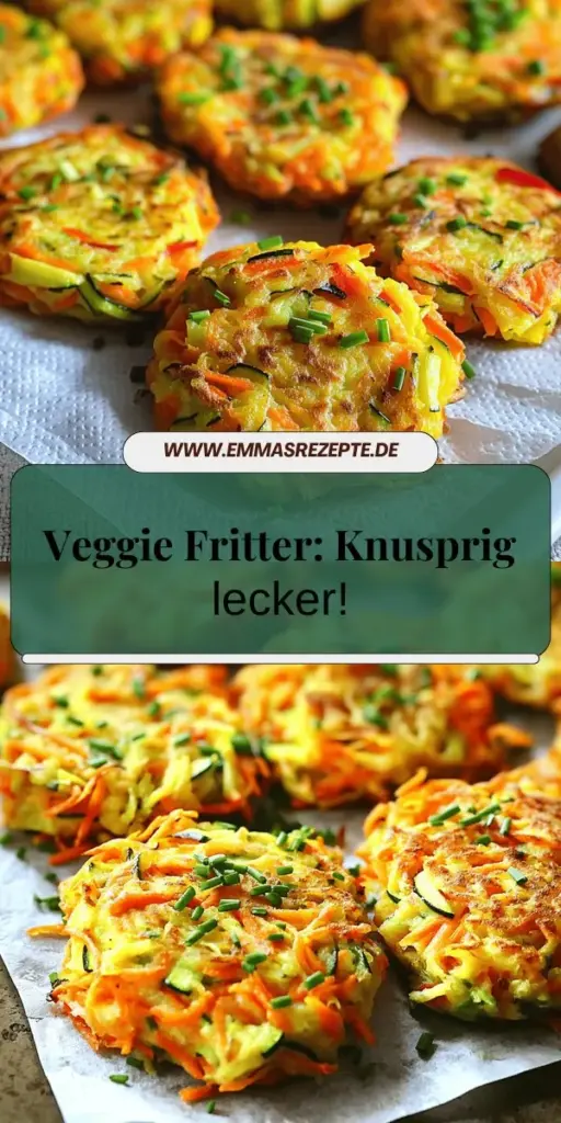 Entdecke die Welt der Gemüse-Fritter mit diesem einfachen und köstlichen Rezept! Lerne, wie du mit frischen Zutaten wie Karotten und Zucchini gesunde und knackige Fritter zauberst. Egal, ob du sie anpassen oder mit leckeren Dips servieren möchtest, unser Blogbeitrag bietet dir alle Tipps und Tricks, die du benötigst. Klicke jetzt und finde dein neues Lieblingsrezept für Gemüse-Fritter!