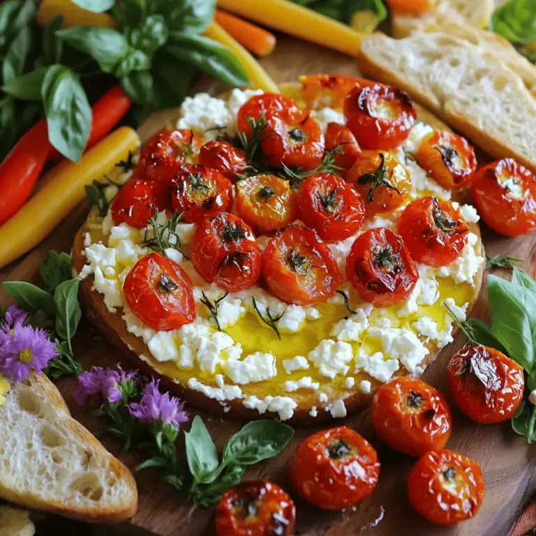 Um einen leckeren Feta-Tomaten-Dip zu machen, brauchst du einfache Zutaten. Du benötigst 200 g zerbröckelten Feta-Käse, 200 g halbierte Kirschtomaten, 3 Esslöffel Olivenöl, 1 Teelöffel Honig, 1 fein gehackte Knoblauchzehe, frischen oder getrockneten Thymian, Salz, Pfeffer und 1 Esslöffel Zitronensaft. Diese Zutaten machen deinen Dip frisch und schmackhaft.