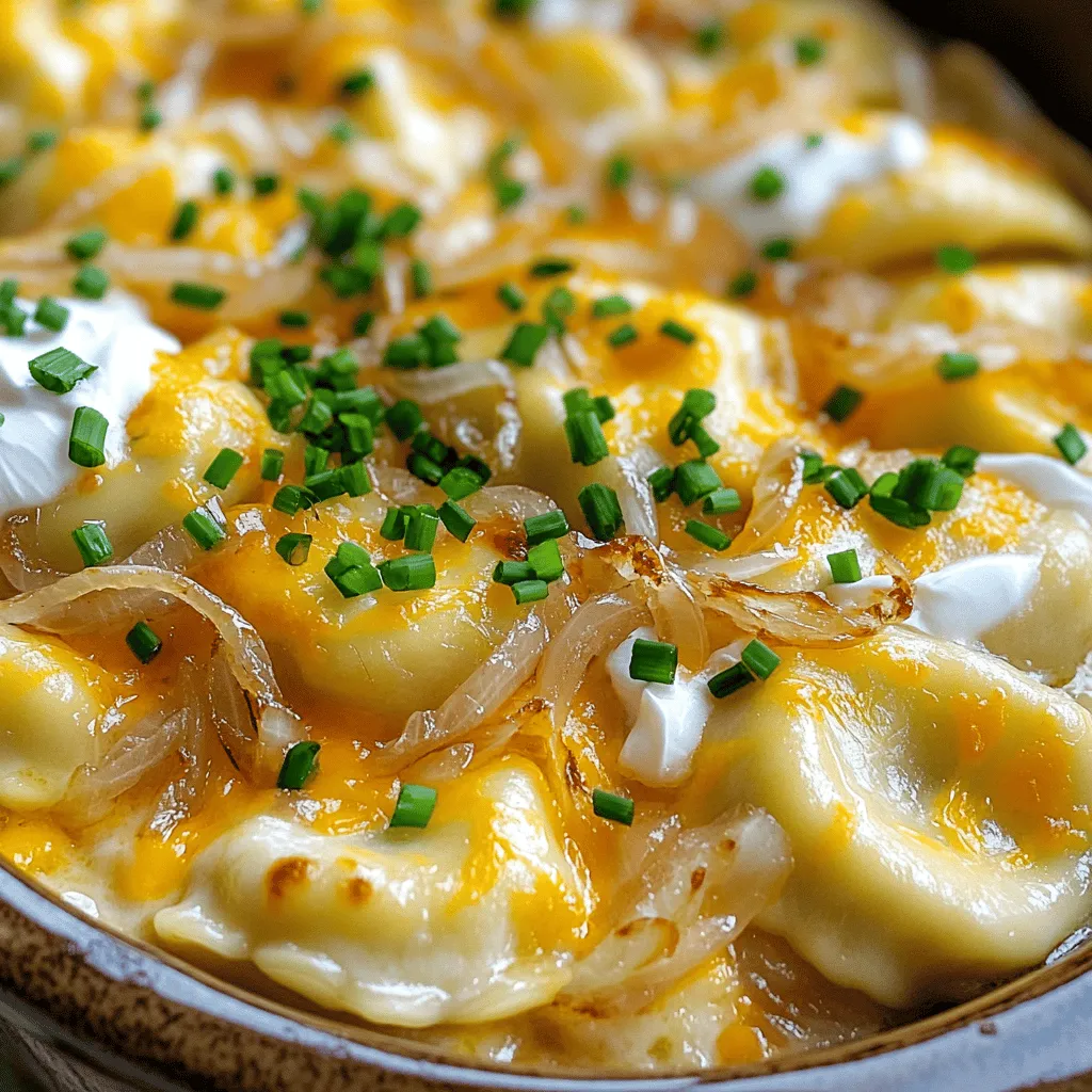 Um Crockpot Pierogi Casserole zuzubereiten, benötigen Sie folgende Zutaten: