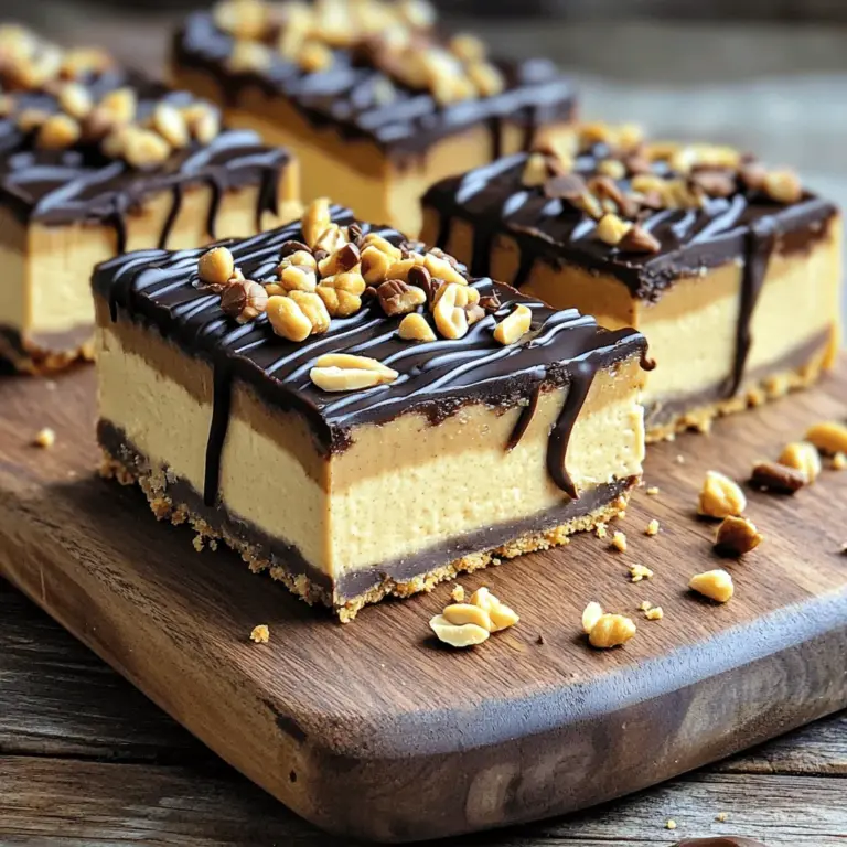 - 1 ½ Tassen Graham-Cracker-Krümel - ½ Tasse zerlassene Butter - 1 Tasse cremige Erdnussbutter - 8 oz (225 g) Frischkäse, weich