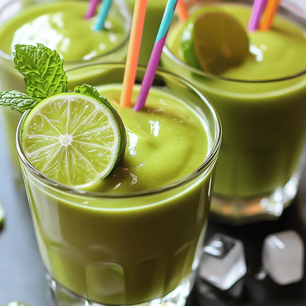 - 1 reife Avocado, geschält und entsteint - 1 Tasse Kokosmilch (oder normale Milch) - 1 Esslöffel Honig (oder Agavensirup)