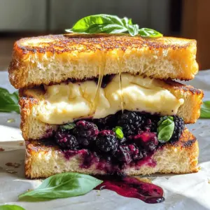 - Sourdough-Brot - Brie-Käse - Frische Brombeeren