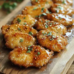- 4 knochenlose Hähnchenbrustfilets - 1 Tasse Allzweckmehl - 2 große Eier, geschlagen - 1 Tasse Paniermehl (vorzugsweise Panko)