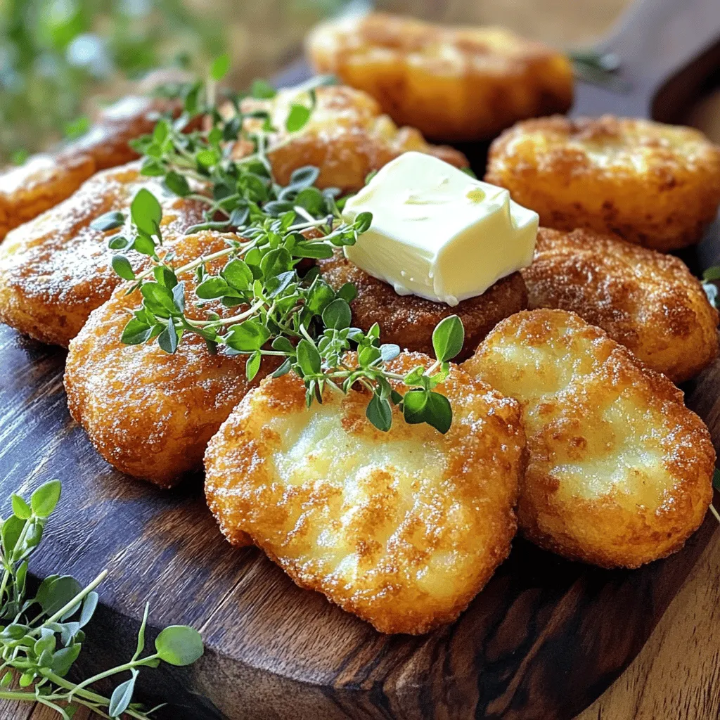 - 500 g mehlige Kartoffeln, gekocht und püriert - 150 g Weizenmehl - 1 TL Backpulver - 1 TL Salz