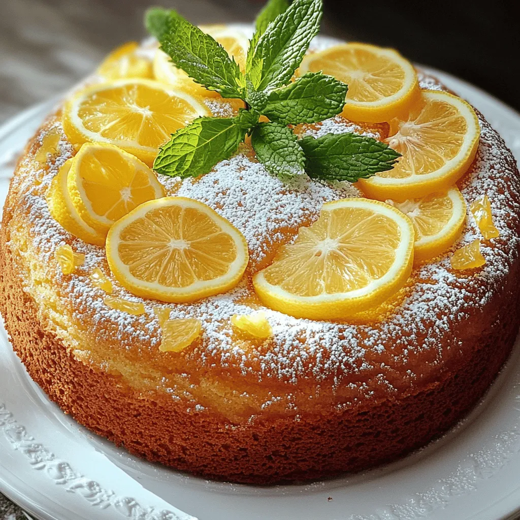 - 1 ½ Tassen Weizenmehl - 1 Tasse Zucker - ½ Tasse ungesalzene Butter, weich geworden Die Hauptzutaten sind der Schlüssel zu einem leckeren Zitronenkuchen. Weizenmehl gibt dem Kuchen Struktur und hilft ihm, gut zu wachsen. Zucker sorgt für Süße und eine schöne Farbe. Die ungesalzene Butter macht den Kuchen reichhaltig und zart. - 3 große Eier - ½ Tasse Buttermilch - 1 Esslöffel Zitronenschale (von etwa 2 Zitronen) - ¼ Tasse frischer Zitronensaft Eier halten den Kuchen zusammen und geben ihm Feuchtigkeit. Buttermilch sorgt für einen tollen Geschmack und macht den Kuchen weich. Zitronenschale und -saft bringen den frischen, spritzigen Geschmack. Das ist der Grund, warum wir Zitronen lieben! - 1 Teelöffel Vanilleextrakt - 1 Teelöffel Backpulver - ½ Teelöffel Natron - Optional: Puderzucker zum Bestäuben Vanilleextrakt fügt ein warmes Aroma hinzu. Backpulver und Natron helfen dem Kuchen, gut zu steigen. Wenn du magst, kannst du den Kuchen mit Puderzucker bestäuben. Das gibt dem Kuchen ein süßes, elegantes Finish. Für das komplette Rezept, schau dir die Full Recipe an! Heize den Ofen auf 175°C vor. Dies ist die perfekte Temperatur für einen luftigen Kuchen. Fette eine runde Kuchenform mit Butter ein. Bestäube die Form leicht mit Mehl oder lege sie mit Backpapier aus. So bleibt der Kuchen nicht kleben. Nimm eine große Rührschüssel. Schlage die weiche Butter mit dem Zucker. Verwende dazu einen elektrischen Mixer. Mische die Zutaten, bis sie leicht und fluffig sind. Dies dauert etwa 3 bis 5 Minuten. Füge dann die Eier nacheinander hinzu. Schlage gut nach jedem Ei. Gib den Vanilleextrakt und die Zitronenschale dazu. Rühre, bis alles gut vermischt ist. In einer zweiten Schüssel vermische das Mehl, Backpulver, Natron und Salz. Diese Mischung ist wichtig. Sie sorgt für Struktur im Kuchen. Füge nun die trockenen Zutaten schrittweise zur feuchten Mischung hinzu. Beginne mit der Mehlmischung. Wechsel dann mit der Buttermilch und dem Zitronensaft. Rühre nur so lange, bis alles verbunden ist. Zu langes Rühren macht den Kuchen dicht. Gieße den Teig in die vorbereitete Kuchenform. Glätte die Oberfläche mit einem Spatel. Backe den Kuchen 25 bis 30 Minuten. Prüfe mit einem Zahnstocher, ob er fertig ist. Steche in die Mitte. Der Zahnstocher sollte sauber herauskommen. Lass den Kuchen 10 Minuten in der Form abkühlen. Danach hebe ihn auf ein Kuchengitter. Lass ihn dort vollständig abkühlen. Wenn er abgekühlt ist, bestäube ihn nach Wunsch mit Puderzucker. Für das vollständige Rezept, sieh dir die [Full Recipe] an. Um die perfekte Konsistenz für Ihren Zitronenkuchen zu erreichen, ist die Rührtechnik entscheidend. Beginnen Sie damit, die Butter und den Zucker gut zu schlagen. Verwenden Sie einen elektrischen Mixer und rühren Sie mindestens drei bis fünf Minuten. Die Mischung sollte leicht und fluffig sein. Dies hilft, Luft in den Teig zu bringen und macht ihn locker. Die Wahl der Zutaten spielt ebenfalls eine große Rolle. Verwenden Sie frische Zutaten, wenn möglich. Achten Sie darauf, dass die Butter weich ist. Kalte Butter kann den Teig schwer machen. Verwenden Sie auch frische Zitronen für den Saft und die Schale. Sie bringen den besten Geschmack. Dekoration ist der Schlüssel, um Ihren Kuchen noch ansprechender zu machen. Frische Früchte sind eine tolle Wahl. Zitronenscheiben oder Beeren sehen schön aus und schmecken gut. Sie können auch Minzblätter hinzufügen, um Farbe und Frische zu bringen. Puderzucker als Topping ist einfach und effektiv. Bestäuben Sie den Kuchen gleichmäßig, um einen süßen Akzent zu setzen. Dies gibt dem Kuchen ein schönes, elegantes Aussehen. Ein häufiger Fehler ist das Übermixen des Teigs. Wenn Sie zu lange rühren, wird der Kuchen dicht und trocken. Rühren Sie nur, bis die Zutaten gerade so vermischt sind. Ein weiterer wichtiger Punkt ist, das Backen richtig zu prüfen. Verwenden Sie einen Zahnstocher, um zu testen, ob der Kuchen fertig ist. Stechen Sie in die Mitte des Kuchens. Wenn der Zahnstocher sauber herauskommt, ist der Kuchen fertig. Wenn Teig daran haftet, braucht der Kuchen mehr Zeit. Denken Sie daran, diese Tipps zu beachten. Sie helfen Ihnen, einen Zitronenkuchen zu backen, der einfach köstlich ist. Für das vollständige Rezept schauen Sie sich die [Full Recipe] an. {{image_4}} Um Ihrem Zitronenkuchen einen frischen Twist zu geben, fügen Sie Blaubeeren hinzu. Diese kleinen Beeren bringen Süße und Farbe in den Kuchen. Sie können frische Blaubeeren verwenden oder sogar gefrorene. Mischen Sie sie einfach vorsichtig in den Teig, bevor Sie ihn in die Form gießen. Achten Sie darauf, die Beeren nicht zu zerdrücken. Dies sorgt für einen schönen Kontrast zu der saftigen Zitronennote. Für einen zusätzlichen Crunch können Sie Mohnsamen in den Teig geben. Diese kleinen Samen sind nicht nur knusprig, sondern haben auch einen nussigen Geschmack. Sie können etwa zwei Esslöffel Mohnsamen in den Teig einarbeiten. So wird Ihr Zitronenkuchen noch interessanter und hat eine tolle Textur. Wenn Sie eine vegane Option suchen, gibt es einfache Alternativen. Ersetzen Sie die Eier durch Apfelmus oder Leinsamen. Für die Butter können Sie pflanzliche Margarine oder Kokosöl verwenden. Auch die Buttermilch lässt sich leicht ersetzen. Nehmen Sie einfach pflanzliche Milch und fügen Sie einen Esslöffel Essig hinzu. So bleibt der Geschmack frisch und lecker. Mit diesen Anpassungen können alle genießen, was wir lieben! Für das vollständige Rezept schauen Sie sich den [Full Recipe] an. Um Ihren Zitronenkuchen frisch zu halten, lagern Sie ihn bei Raumtemperatur. Wickeln Sie den Kuchen in Frischhaltefolie ein. Dies schützt ihn vor Luft und Trockenheit. Wenn Sie den Kuchen länger aufbewahren möchten, stellen Sie ihn in den Kühlschrank. Dies hilft, die Frische zu bewahren, kann aber die Textur ändern. Achten Sie darauf, den Kuchen in einem luftdichten Behälter zu lagern. Die richtige Verpackung ist der Schlüssel zum Einfrieren. Schneiden Sie den Kuchen in Stücke, um die Portionierung zu erleichtern. Wickeln Sie jedes Stück in Folie und legen Sie es in einen gefrierfesten Beutel. So bleibt der Kuchen bis zu drei Monate frisch im Gefrierfach. Achten Sie darauf, das Datum auf dem Beutel zu notieren, damit Sie wissen, wann Sie ihn eingefroren haben. Um den Zitronenkuchen warm zu genießen, heizen Sie den Ofen auf 150 Grad Celsius vor. Wickeln Sie den Kuchen in Folie und legen Sie ihn auf ein Backblech. Backen Sie ihn für etwa 10 bis 15 Minuten. Dies macht den Kuchen wieder weich und lecker. Nach dem Auftauen können Sie ihn mit frischer Zitronenglasur oder Puderzucker servieren. Das verleiht dem Kuchen einen frischen Look und Geschmack. Für das vollständige Rezept besuchen Sie bitte den Abschnitt mit dem Vollrezept. Zitronenkuchen bleibt bei Raumtemperatur etwa 3 bis 4 Tage frisch. Wenn du ihn in einem luftdichten Behälter aufbewahrst, bleibt er länger saftig. Du kannst ihn auch im Kühlschrank lagern, wo er bis zu einer Woche haltbar ist. Achte darauf, den Kuchen gut abzudecken, um die Feuchtigkeit zu halten. Ja, frischer Zitronensaft gibt einen tollen Geschmack! Er hat mehr Aroma als Flaschen-Zitronensaft. Frisch gepresster Saft sorgt für eine lebendige Note im Kuchen. Du bekommst den besten Geschmack, wenn du die Zitronen direkt vor der Verwendung auspresst. Das macht einen großen Unterschied im Endergebnis. Um den Kuchen glutenfrei zu machen, kannst du glutenfreies Mehl verwenden. Es gibt viele gute Marken, die du probieren kannst. Achte darauf, dass das Mehl eine Mischung aus verschiedenen glutenfreien Mehlen ist. Diese Mischung sorgt für die beste Textur. Reis- oder Mandelmehl sind auch tolle Alternativen. Wenn du keine Buttermilch hast, kannst du eine Mischung aus Milch und Zitrone verwenden. Gib einfach einen Esslöffel Zitronensaft in eine Tasse Milch. Lass es fünf Minuten stehen. Dies macht die Milch sauer und funktioniert gut im Rezept. Du kannst auch Joghurt oder saure Sahne verwenden. Verdünne sie mit etwas Wasser, um die richtige Konsistenz zu erreichen. Ich liebe Zitronenkuchen! Der Geschmack ist frisch und der Kuchen ist so fluffig. Ich habe einmal ein wenig mehr Zitronenschale hinzugefügt, um den Zitrusgeschmack zu verstärken. Das war eine großartige Idee! Denke daran, den Kuchen nach dem Backen gut abkühlen zu lassen, bevor du ihn schneidest. So bleibt er schön saftig und sieht perfekt aus. Zusammengefasst geht es in unserem Blog über Zitronenkuchen um die wichtigen Zutaten und Schritte. Wir haben Haupt-Zutaten wie Weizenmehl und ungesalzene Butter besprochen. Zudem gab es Tipps, wie man den perfekten Kuchen backt und häufige Fehler vermeidet. Verschiedene Variationen und Aufbewahrungshinweise sind auch wichtig. Ein leckerer Zitronenkuchen ist leicht zu machen. Mit den richtigen Zutaten und Techniken gelingt er sicher. Experimentiere mit den Vorschlägen und finde deinen Favoriten!