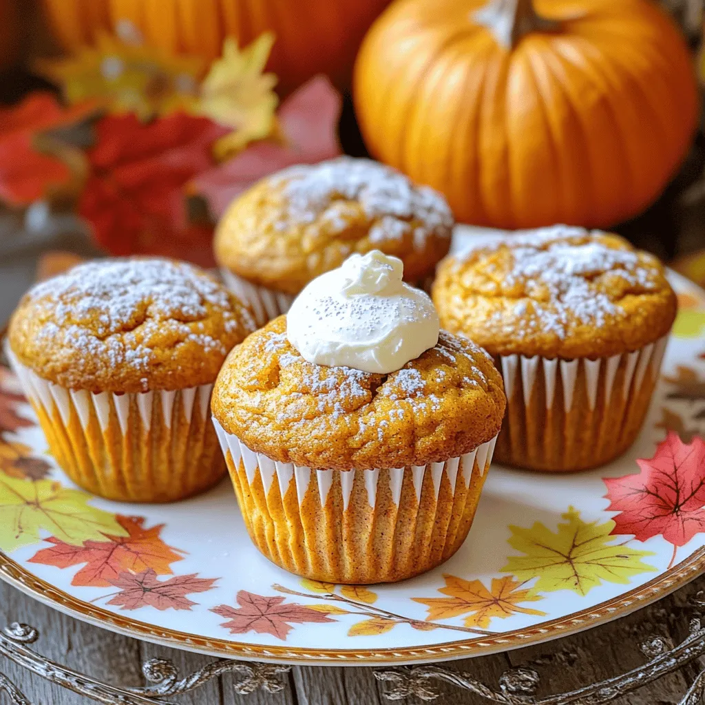 - 1 Tasse Weizenmehl - 1/2 Tasse Vollkornmehl - 1 Tasse Kürbispüree Die Hauptzutaten bilden die Basis für diese Muffins. Weizenmehl gibt Struktur, während Vollkornmehl einen nussigen Geschmack und mehr Nährstoffe hinzufügt. Kürbispüree sorgt nicht nur für Feuchtigkeit, sondern auch für eine schöne Farbe und tollen Geschmack. - 1 Teelöffel Zimt - 1/2 Teelöffel Muskatnuss - 1/4 Teelöffel Ingwer - 1/2 Tasse Frischkäse - 1/4 Tasse Puderzucker - 1 Teelöffel Zitronensaft Die Gewürze machen die Muffins aromatisch und warm. Die Frischkäse-Mischung bringt einen cremigen Kontrast und eine süße Note. Zitrone verleiht Frische und Balance. - Weizenmehl: 120 g - Vollkornmehl: 60 g - Kürbispüree: 240 g - Zimt: 2 g - Muskatnuss: 1 g - Ingwer: 0,5 g - Frischkäse: 120 g - Puderzucker: 30 g - Zitronensaft: 5 ml Die genauen Mengen sind wichtig. Sie stellen sicher, dass die Muffins perfekt werden. Für die besten Ergebnisse, wie im Full Recipe beschrieben, halte dich an diese Angaben. Heize deinen Ofen auf 175 °C vor. Lege ein Muffinblech mit Muffinförmchen aus. So wird das Backen leicht und macht weniger Arbeit. In einer mittleren Schüssel vermenge das Weizenmehl, Vollkornmehl, Backpulver, Natron, Salz, Zimt, Muskatnuss und Ingwer gut. Diese Mischung sorgt für den perfekten Geschmack. Lass sie dann beiseite. In einer großen Schüssel kombiniere den Kristallzucker, den braunen Zucker und das Pflanzenöl. Mische sie gut, bis sie gleichmäßig sind. Füge die Eier einzeln hinzu und rühre die Mischung nach jeder Zugabe gut durch. Danach kommt das Kürbispüree und der Vanilleextrakt hinzu. Rühre alles glatt. Rühre die trockenen Zutaten vorsichtig in die feuchte Mischung ein. Achte darauf, nicht zu stark zu rühren, damit die Muffins fluffig bleiben. In einer kleinen Schüssel verrühre Frischkäse, Puderzucker und Zitronensaft, bis die Mischung glatt ist. Fülle jedes Muffinförmchen bis zur Hälfte mit dem Kürbisteig. Gib dann einen Teelöffel Frischkäsemischung darauf. Bedecke dies mit etwas Kürbisteig. Backe die Muffins 20 bis 25 Minuten im vorgeheizten Ofen. Teste mit einem Zahnstocher in der Mitte eines Muffins. Wenn der Zahnstocher sauber herauskommt, sind die Muffins fertig. Lasse sie fünf Minuten in der Form abkühlen, bevor du sie auf ein Kuchengitter legst. Für die vollständige Anleitung schau dir das Full Recipe an. Häufige Fehler beim Backen von Muffins sind Übermischen und falsches Messen der Zutaten. Übermischen macht die Muffins hart. Messen Sie die Zutaten genau mit einem Messbecher. Verwenden Sie eine Waage für das Mehl. Das sorgt für einen perfekten Teig. Ein weiterer Fehler ist, die Muffins zu lange zu backen. Prüfen Sie sie nach 20 Minuten mit einem Zahnstocher. Wenn er sauber herauskommt, sind sie bereit. Um die Muffins fluffiger zu machen, schlagen Sie die Eier gut auf. Achten Sie darauf, das Öl und die Zucker gut zu vermischen. Das bringt Luft in den Teig. Wenn Sie saftigere Muffins möchten, fügen Sie mehr Kürbispüree hinzu. Ein zusätzlicher Esslöffel kann einen großen Unterschied machen. Wenn Sie Joghurt oder Apfelmus verwenden, wird die Textur noch besser. Für mehr Geschmack können Sie Nüsse oder Schokoladensplitter hinzufügen. Walnüsse oder Pekannüsse passen gut zu Kürbis. Fügen Sie eine halbe Tasse hinzu, um den Muffins einen Crunch zu geben. Schokoladensplitter sorgen für eine süße Note. Geben Sie eine halbe Tasse in den Teig, bevor Sie ihn backen. Das macht jeden Bissen besonders. Für eine besondere Note probieren Sie auch, etwas Karamell oder Honig hinzuzufügen. Diese kleinen Änderungen machen die Muffins einzigartig und lecker. Wenn Sie mehr über das Rezept erfahren möchten, sehen Sie sich die vollständige Anleitung unter Full Recipe an. {{image_4}} Für eine gesündere Option können Sie Vollkornmehl verwenden. Vollkornmehl bringt mehr Ballaststoffe in die Muffins. Es gibt auch Zuckerersatzstoffe, die Sie nutzen können. Diese Optionen helfen, den Zuckergehalt zu senken. Sie können zum Beispiel Stevia oder Erythrit verwenden. Diese Alternativen sind gut für die Gesundheit und den Geschmack. Kürbis ist nicht die einzige Herbstfrucht. Sie können auch Süßkartoffeln oder Äpfel verwenden. Diese bringen neue Aromen in die Muffins. Ein Hauch von Ahornsirup gibt einen besonderen Geschmack. Versuchen Sie, verschiedene Gewürze hinzuzufügen. Muskatnuss oder Nelken können die Muffins noch interessanter machen. Für vegane Muffins können Sie pflanzliche Alternativen nutzen. Statt Eier können Sie Apfelmus oder Leinsamen verwenden. Diese sorgen für die gleiche Textur. Für den Frischkäse ersetzen Sie ihn durch eine Nusscreme oder Seidentofu. Diese Optionen sind einfach und lecker. Sie können die Muffins nach dem [Full Recipe] backen, indem Sie die veganen Optionen beachten. Um die Frische Ihrer Kürbis Cream Cheese Muffins zu bewahren, lagern Sie sie in einem luftdichten Behälter. Stellen Sie sicher, dass die Muffins vollständig abgekühlt sind, bevor Sie sie verpacken. So bleibt die Feuchtigkeit erhalten und die Muffins werden nicht matschig. Sie können die Muffins auch in einer Papiertüte aufbewahren, um die Kruste knusprig zu halten. Achten Sie darauf, sie an einem kühlen, trockenen Ort zu lagern. Kürbis Cream Cheese Muffins bleiben bei richtiger Lagerung etwa 3 bis 5 Tage frisch. Nach dieser Zeit können sie an Geschmack und Textur verlieren. Um die beste Qualität zu genießen, essen Sie die Muffins innerhalb der ersten drei Tage. Achten Sie auf Anzeichen von Schimmel oder unangenehmem Geruch, bevor Sie die Muffins essen. Um Muffins einzufrieren, folgen Sie diesen Schritten: 1. Lassen Sie die Muffins vollständig abkühlen. 2. Wickeln Sie jeden Muffin einzeln in Frischhaltefolie oder Alufolie. 3. Legen Sie die eingewickelten Muffins in einen gefrierfesten Beutel oder Behälter. 4. Beschriften Sie den Beutel mit dem Datum. 5. Frieren Sie die Muffins ein. Zum Auftauen legen Sie die Muffins einfach bei Raumtemperatur für 1 bis 2 Stunden. Alternativ können Sie sie auch in der Mikrowelle für 15 bis 20 Sekunden aufwärmen. So bleiben sie frisch und lecker! Die vollständige Rezeptanleitung finden Sie in der Full Recipe. Kürbis Cream Cheese Muffins bleiben frisch für etwa 3 bis 5 Tage. Lagern Sie sie in einem luftdichten Behälter. So bleibt die Feuchtigkeit erhalten. Wenn Sie sie länger halten möchten, können Sie die Muffins auch einfrieren. Wickeln Sie sie gut in Frischhaltefolie. So bleiben sie bis zu 3 Monate haltbar. Achten Sie darauf, sie vor dem Servieren langsam aufzutauen. Ja, Sie können Kürbispüree einfach selbst herstellen. Nehmen Sie einen kleinen Hokkaido-Kürbis oder einen anderen Speisekürbis. Schneiden Sie ihn in Hälften und entfernen Sie die Kerne. Backen Sie die Hälften bei 180 °C für etwa 45 Minuten, bis das Fleisch weich ist. Lassen Sie den Kürbis abkühlen und pürieren Sie das Fruchtfleisch in einem Mixer. So erhalten Sie frisches, leckeres Kürbispüree. Es eignet sich perfekt für Ihre Muffins. Um glutenfreie Kürbis Cream Cheese Muffins zu machen, ersetzen Sie das Weizenmehl durch glutenfreies Mehl. Viele Marken bieten spezielle Mischungen an, die gut funktionieren. Achten Sie darauf, auch das Backpulver und das Natron zu überprüfen. Diese Zutaten sind oft glutenfrei, aber bestätigen Sie immer die Etiketten. So können Sie die Muffins für alle genießen. Diese Muffins passen hervorragend zu verschiedenen Tees und Getränken. Ein milder Chai oder ein fruchtiger Apfeltee ergänzen den Geschmack gut. Auch ein cremiger Kaffee oder ein heißer Kakao sind tolle Begleiter. Servieren Sie die Muffins warm für den besten Genuss. Sie können auch eine leichte Sahne oder einen Frischkäse-Dip dazu anbieten. Das macht das Erlebnis noch besser. Für das vollständige Rezept schauen Sie bitte auf die Full Recipe. Die Zutaten für die perfekten Muffins sind entscheidend. Wir haben Weizen- und Vollkornmehl, Kürbispüree und köstliche Gewürze verwendet. Die Schritt-für-Schritt-Anleitung zeigt, wie einfach das Backen ist. Nutzen Sie die Tipps, um häufige Fehler zu vermeiden. Für gesunde Variationen haben wir auch Alternativen und saisonale Optionen besprochen. Lagern Sie die Muffins richtig, um ihre Frische zu bewahren. Genießen Sie das Backen und die leckeren Ergebnisse!