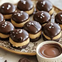 Für die perfekten Schokoladenkekse Teig Bällchen brauchst du einige Hauptzutaten: - 1 Tasse Weizenmehl - 1/2 Tasse ungesalzene Butter, weich - 1/2 Tasse brauner Zucker, fest gepackt - 1/4 Tasse Kristalzucker - 1 Teelöffel Vanilleextrakt - 1/2 Teelöffel Natron - 1/4 Teelöffel Salz - 1/2 Tasse Zartbitter-Schokoladenstückchen Diese Zutaten geben deinem Teig die richtige Konsistenz und den besten Geschmack. Um deine Bällchen zu variieren, kannst du ein paar zusätzliche Zutaten hinzufügen: - 1-2 Esslöffel Milch (falls nötig für die Konsistenz) - 1 Tasse Zartbitter-Schokoladenstückchen (für die Beschichtung) - Snacks wie Nüsse oder getrocknete Früchte für mehr Textur Diese Optionen helfen dir, neue Geschmäcker zu entdecken. Achte auf die Qualität der Zutaten. Hochwertige Schokolade macht einen großen Unterschied. Verwende frische Butter für den besten Geschmack. Wenn du glutenfrei backen möchtest, probiere glutenfreies Mehl. Achte auf die Lagerung der Zutaten. Lagere sie kühl und trocken, um ihre Frische zu bewahren. Wenn du mehr über die Zubereitung erfahren möchtest, sieh dir das [Full Recipe] an. Um den Teig für die Schokoladenkekse Teig Bällchen vorzubereiten, beginne mit der weichen Butter. In einer großen Schüssel mische die Butter mit dem braunen Zucker und dem Kristalzucker. Du kannst dafür einen Handmixer oder einen Löffel verwenden. Schlage, bis die Mischung leicht und fluffig ist. Füge dann den Vanilleextrakt hinzu und rühre gut um. In einer anderen Schüssel vermische das Weizenmehl, das Natron und das Salz. Gib die trockenen Zutaten nach und nach zur Buttermischung. Rühre nur so lange, bis alles gut vermischt ist. Jetzt kommen die Zartbitter-Schokoladenstückchen in den Teig. Hebe sie vorsichtig unter. Wenn der Teig zu trocken wirkt, füge 1-2 Esslöffel Milch hinzu. Das sorgt für die richtige Konsistenz. Nimm mit den Händen kleine Portionen des Teigs und forme daraus Bällchen. Die Bällchen sollten einen Durchmesser von etwa 2,5 cm haben. Lege sie auf ein Backblech, das mit Backpapier ausgelegt ist. Sobald alle Bällchen geformt sind, stelle sie für etwa 30 Minuten in den Kühlschrank. Das Kühlen macht die Bällchen fest und erleichtert das Eintauchen in die Schokolade. Während die Bällchen kühlen, schmelze die Zartbitter-Schokoladenstückchen in einer mikrowellengeeigneten Schüssel. Erhitze sie in 30-Sekunden-Intervallen und rühre dazwischen gut um, bis die Schokolade glatt ist. Nimm die gekühlten Bällchen aus dem Kühlschrank. Tauche jedes Bällchen vorsichtig in die geschmolzene Schokolade. Achte darauf, dass sie vollständig bedeckt sind. Lege die Bällchen zurück auf das Backblech. Stelle sie erneut in den Kühlschrank für 10-15 Minuten, bis die Schokolade fest geworden ist. Jetzt sind deine köstlichen Schokoladenkekse Teig Bällchen bereit zum Genießen! Einer der häufigsten Fehler ist das Übermischen des Teigs. Rühren Sie nur so lange, bis alles gut vermischt ist. Zu langes Rühren macht die Bällchen hart. Ein weiterer Fehler ist das Verwenden von kalter Butter. Sie sollte weich sein, damit der Teig gut zusammenhält. Achten Sie darauf, den Teig gut zu kühlen. Wenn die Bällchen nicht kühl genug sind, schmelzen sie beim Beschichten mit Schokolade. Um die Schokolade perfekt zu schmelzen, nutzen Sie die Mikrowelle. Erhitzen Sie die Schokolade in 30-Sekunden-Intervallen. Rühren Sie nach jeder Runde um. So vermeiden Sie, dass die Schokolade anbrennt. Sie können auch ein Wasserbad verwenden. Stellen Sie eine Schüssel mit Schokolade über einen Topf mit kochendem Wasser. So schmilzt die Schokolade gleichmäßig und wird schön glatt. Der Teig sollte dick und formbar sein. Wenn er zu trocken wirkt, fügen Sie 1-2 Esslöffel Milch hinzu. Rühren Sie gut um, damit die Milch gleichmäßig verteilt ist. Achten Sie darauf, dass der Teig nicht zu feucht wird. Das kann die Bällchen beim Kühlen ruinieren. Ein guter Test ist, den Teig mit den Händen zu formen. Er sollte nicht kleben bleiben und leicht rollen lassen. Für die vollständigen Schritte und Zutaten schauen Sie sich das [Full Recipe] an. {{image_4}} Für eine glutenfreie Version der Schokoladenkekse Teig Bällchen nehme einfach ein glutenfreies Mehl. Viele Marken bieten Mischungen an, die gut funktionieren. Achte darauf, dass das Mehl keine anderen Zutaten wie Nüsse enthält, wenn Allergien ein Thema sind. Du kannst auch Mandelmehl verwenden, um einen nussigen Geschmack hinzuzufügen. Wenn du eine vegane Variante machen möchtest, ersetze die Butter durch pflanzliche Margarine oder Kokosöl. Verwende auch pflanzliche Milch, wie Mandel- oder Hafermilch. Statt der Schokoladenstückchen kannst du vegane Schokolade nutzen. Diese Zutaten sorgen dafür, dass die Bällchen immer noch lecker schmecken und die Textur erhalten bleibt. Das Tolle an Schokoladenkekse Teig Bällchen ist, dass du sie anpassen kannst. Füge Nüsse, Trockenfrüchte oder sogar Keksstückchen hinzu. Für einen besonderen Kick, probiere verschiedene Aromen. Eine Prise Zimt oder eine Messerspitze Espresso-Pulver kann den Geschmack intensivieren. Du kannst auch Erdnussbutter oder Kokosflocken einmischen. Diese Variationen machen jede Batch einzigartig und spannend! Um die Frische zu bewahren, lege deine Schokoladenkekse Teig Bällchen in einen luftdichten Behälter. Verwende ein Behälter mit dichtem Deckel, um Feuchtigkeit fernzuhalten. Platziere ein Stück Papierhandtuch im Behälter, um überschüssige Feuchtigkeit aufzufangen. Lagere die Bällchen im Kühlschrank, um sie länger frisch zu halten. Schokoladenkekse Teig Bällchen halten sich im Kühlschrank etwa eine Woche. Nach dieser Zeit könnten sie an Geschmack verlieren. Ich empfehle, sie innerhalb von fünf Tagen zu essen, um die beste Qualität zu genießen. Achte darauf, die Bällchen vor dem Essen zu prüfen. Wenn sie trocken oder hart werden, ist es Zeit, sie wegzuwerfen. Um die Haltbarkeit zu verlängern, friere die Bällchen ein. Lege die gekühlten Bällchen in einen gefrierfesten Beutel oder Behälter. Stelle sicher, dass du die Luft so gut wie möglich entfernst. Sie können bis zu drei Monate im Gefrierfach bleiben. Zum Auftauen, lasse sie einfach im Kühlschrank für ein paar Stunden. So bleiben sie lecker und frisch. Du kannst Schokoladenkekse Teig Bällchen in vielen Supermärkten finden. Oft stehen sie in der Kühltheke. Einige Bäckereien bieten sie auch an. Wenn du frische Bällchen willst, mach sie doch selbst. So weißt du genau, was drin ist. Ein Bällchen hat etwa 100 Kalorien. Die genauen Kalorien können variieren. Das hängt von der Größe und den Zutaten ab. Wenn du die Nährwerte genau wissen möchtest, rechne sie selbst anhand des Full Recipe. So kannst du besser planen. Ja, du kannst die Bällchen im Voraus machen. Bereite sie einfach einen Tag vorher zu. Kühl sie gut im Kühlschrank. So bleiben sie frisch und lecker. Du kannst sie auch einfrieren. Das macht das Snacken später einfach und schnell. Schokoladenkekse Teig Bällchen sind einfach und lecker. Wir haben die Zutaten, die Zubereitung und die Lagerung behandelt. Achte auf häufige Fehler und optimiere deine Techniken. Es gibt viele Variationen, die du ausprobieren kannst, zum Beispiel glutenfrei oder vegan. Bei richtiger Lagerung bleiben sie frisch und lecker. Mit dem richtigen Wissen gelingen deine Bällchen immer. Jetzt bist du bereit, kreativ zu sein und selbst zu backen!