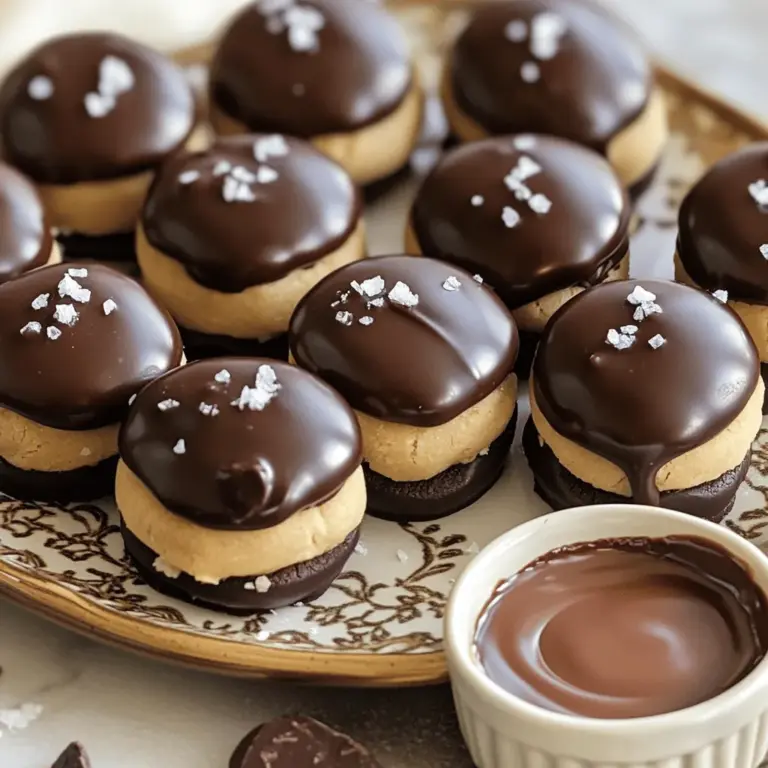Für die perfekten Schokoladenkekse Teig Bällchen brauchst du einige Hauptzutaten: - 1 Tasse Weizenmehl - 1/2 Tasse ungesalzene Butter, weich - 1/2 Tasse brauner Zucker, fest gepackt - 1/4 Tasse Kristalzucker - 1 Teelöffel Vanilleextrakt - 1/2 Teelöffel Natron - 1/4 Teelöffel Salz - 1/2 Tasse Zartbitter-Schokoladenstückchen Diese Zutaten geben deinem Teig die richtige Konsistenz und den besten Geschmack. Um deine Bällchen zu variieren, kannst du ein paar zusätzliche Zutaten hinzufügen: - 1-2 Esslöffel Milch (falls nötig für die Konsistenz) - 1 Tasse Zartbitter-Schokoladenstückchen (für die Beschichtung) - Snacks wie Nüsse oder getrocknete Früchte für mehr Textur Diese Optionen helfen dir, neue Geschmäcker zu entdecken. Achte auf die Qualität der Zutaten. Hochwertige Schokolade macht einen großen Unterschied. Verwende frische Butter für den besten Geschmack. Wenn du glutenfrei backen möchtest, probiere glutenfreies Mehl. Achte auf die Lagerung der Zutaten. Lagere sie kühl und trocken, um ihre Frische zu bewahren. Wenn du mehr über die Zubereitung erfahren möchtest, sieh dir das [Full Recipe] an. Um den Teig für die Schokoladenkekse Teig Bällchen vorzubereiten, beginne mit der weichen Butter. In einer großen Schüssel mische die Butter mit dem braunen Zucker und dem Kristalzucker. Du kannst dafür einen Handmixer oder einen Löffel verwenden. Schlage, bis die Mischung leicht und fluffig ist. Füge dann den Vanilleextrakt hinzu und rühre gut um. In einer anderen Schüssel vermische das Weizenmehl, das Natron und das Salz. Gib die trockenen Zutaten nach und nach zur Buttermischung. Rühre nur so lange, bis alles gut vermischt ist. Jetzt kommen die Zartbitter-Schokoladenstückchen in den Teig. Hebe sie vorsichtig unter. Wenn der Teig zu trocken wirkt, füge 1-2 Esslöffel Milch hinzu. Das sorgt für die richtige Konsistenz. Nimm mit den Händen kleine Portionen des Teigs und forme daraus Bällchen. Die Bällchen sollten einen Durchmesser von etwa 2,5 cm haben. Lege sie auf ein Backblech, das mit Backpapier ausgelegt ist. Sobald alle Bällchen geformt sind, stelle sie für etwa 30 Minuten in den Kühlschrank. Das Kühlen macht die Bällchen fest und erleichtert das Eintauchen in die Schokolade. Während die Bällchen kühlen, schmelze die Zartbitter-Schokoladenstückchen in einer mikrowellengeeigneten Schüssel. Erhitze sie in 30-Sekunden-Intervallen und rühre dazwischen gut um, bis die Schokolade glatt ist. Nimm die gekühlten Bällchen aus dem Kühlschrank. Tauche jedes Bällchen vorsichtig in die geschmolzene Schokolade. Achte darauf, dass sie vollständig bedeckt sind. Lege die Bällchen zurück auf das Backblech. Stelle sie erneut in den Kühlschrank für 10-15 Minuten, bis die Schokolade fest geworden ist. Jetzt sind deine köstlichen Schokoladenkekse Teig Bällchen bereit zum Genießen! Einer der häufigsten Fehler ist das Übermischen des Teigs. Rühren Sie nur so lange, bis alles gut vermischt ist. Zu langes Rühren macht die Bällchen hart. Ein weiterer Fehler ist das Verwenden von kalter Butter. Sie sollte weich sein, damit der Teig gut zusammenhält. Achten Sie darauf, den Teig gut zu kühlen. Wenn die Bällchen nicht kühl genug sind, schmelzen sie beim Beschichten mit Schokolade. Um die Schokolade perfekt zu schmelzen, nutzen Sie die Mikrowelle. Erhitzen Sie die Schokolade in 30-Sekunden-Intervallen. Rühren Sie nach jeder Runde um. So vermeiden Sie, dass die Schokolade anbrennt. Sie können auch ein Wasserbad verwenden. Stellen Sie eine Schüssel mit Schokolade über einen Topf mit kochendem Wasser. So schmilzt die Schokolade gleichmäßig und wird schön glatt. Der Teig sollte dick und formbar sein. Wenn er zu trocken wirkt, fügen Sie 1-2 Esslöffel Milch hinzu. Rühren Sie gut um, damit die Milch gleichmäßig verteilt ist. Achten Sie darauf, dass der Teig nicht zu feucht wird. Das kann die Bällchen beim Kühlen ruinieren. Ein guter Test ist, den Teig mit den Händen zu formen. Er sollte nicht kleben bleiben und leicht rollen lassen. Für die vollständigen Schritte und Zutaten schauen Sie sich das [Full Recipe] an. {{image_4}} Für eine glutenfreie Version der Schokoladenkekse Teig Bällchen nehme einfach ein glutenfreies Mehl. Viele Marken bieten Mischungen an, die gut funktionieren. Achte darauf, dass das Mehl keine anderen Zutaten wie Nüsse enthält, wenn Allergien ein Thema sind. Du kannst auch Mandelmehl verwenden, um einen nussigen Geschmack hinzuzufügen. Wenn du eine vegane Variante machen möchtest, ersetze die Butter durch pflanzliche Margarine oder Kokosöl. Verwende auch pflanzliche Milch, wie Mandel- oder Hafermilch. Statt der Schokoladenstückchen kannst du vegane Schokolade nutzen. Diese Zutaten sorgen dafür, dass die Bällchen immer noch lecker schmecken und die Textur erhalten bleibt. Das Tolle an Schokoladenkekse Teig Bällchen ist, dass du sie anpassen kannst. Füge Nüsse, Trockenfrüchte oder sogar Keksstückchen hinzu. Für einen besonderen Kick, probiere verschiedene Aromen. Eine Prise Zimt oder eine Messerspitze Espresso-Pulver kann den Geschmack intensivieren. Du kannst auch Erdnussbutter oder Kokosflocken einmischen. Diese Variationen machen jede Batch einzigartig und spannend! Um die Frische zu bewahren, lege deine Schokoladenkekse Teig Bällchen in einen luftdichten Behälter. Verwende ein Behälter mit dichtem Deckel, um Feuchtigkeit fernzuhalten. Platziere ein Stück Papierhandtuch im Behälter, um überschüssige Feuchtigkeit aufzufangen. Lagere die Bällchen im Kühlschrank, um sie länger frisch zu halten. Schokoladenkekse Teig Bällchen halten sich im Kühlschrank etwa eine Woche. Nach dieser Zeit könnten sie an Geschmack verlieren. Ich empfehle, sie innerhalb von fünf Tagen zu essen, um die beste Qualität zu genießen. Achte darauf, die Bällchen vor dem Essen zu prüfen. Wenn sie trocken oder hart werden, ist es Zeit, sie wegzuwerfen. Um die Haltbarkeit zu verlängern, friere die Bällchen ein. Lege die gekühlten Bällchen in einen gefrierfesten Beutel oder Behälter. Stelle sicher, dass du die Luft so gut wie möglich entfernst. Sie können bis zu drei Monate im Gefrierfach bleiben. Zum Auftauen, lasse sie einfach im Kühlschrank für ein paar Stunden. So bleiben sie lecker und frisch. Du kannst Schokoladenkekse Teig Bällchen in vielen Supermärkten finden. Oft stehen sie in der Kühltheke. Einige Bäckereien bieten sie auch an. Wenn du frische Bällchen willst, mach sie doch selbst. So weißt du genau, was drin ist. Ein Bällchen hat etwa 100 Kalorien. Die genauen Kalorien können variieren. Das hängt von der Größe und den Zutaten ab. Wenn du die Nährwerte genau wissen möchtest, rechne sie selbst anhand des Full Recipe. So kannst du besser planen. Ja, du kannst die Bällchen im Voraus machen. Bereite sie einfach einen Tag vorher zu. Kühl sie gut im Kühlschrank. So bleiben sie frisch und lecker. Du kannst sie auch einfrieren. Das macht das Snacken später einfach und schnell. Schokoladenkekse Teig Bällchen sind einfach und lecker. Wir haben die Zutaten, die Zubereitung und die Lagerung behandelt. Achte auf häufige Fehler und optimiere deine Techniken. Es gibt viele Variationen, die du ausprobieren kannst, zum Beispiel glutenfrei oder vegan. Bei richtiger Lagerung bleiben sie frisch und lecker. Mit dem richtigen Wissen gelingen deine Bällchen immer. Jetzt bist du bereit, kreativ zu sein und selbst zu backen!