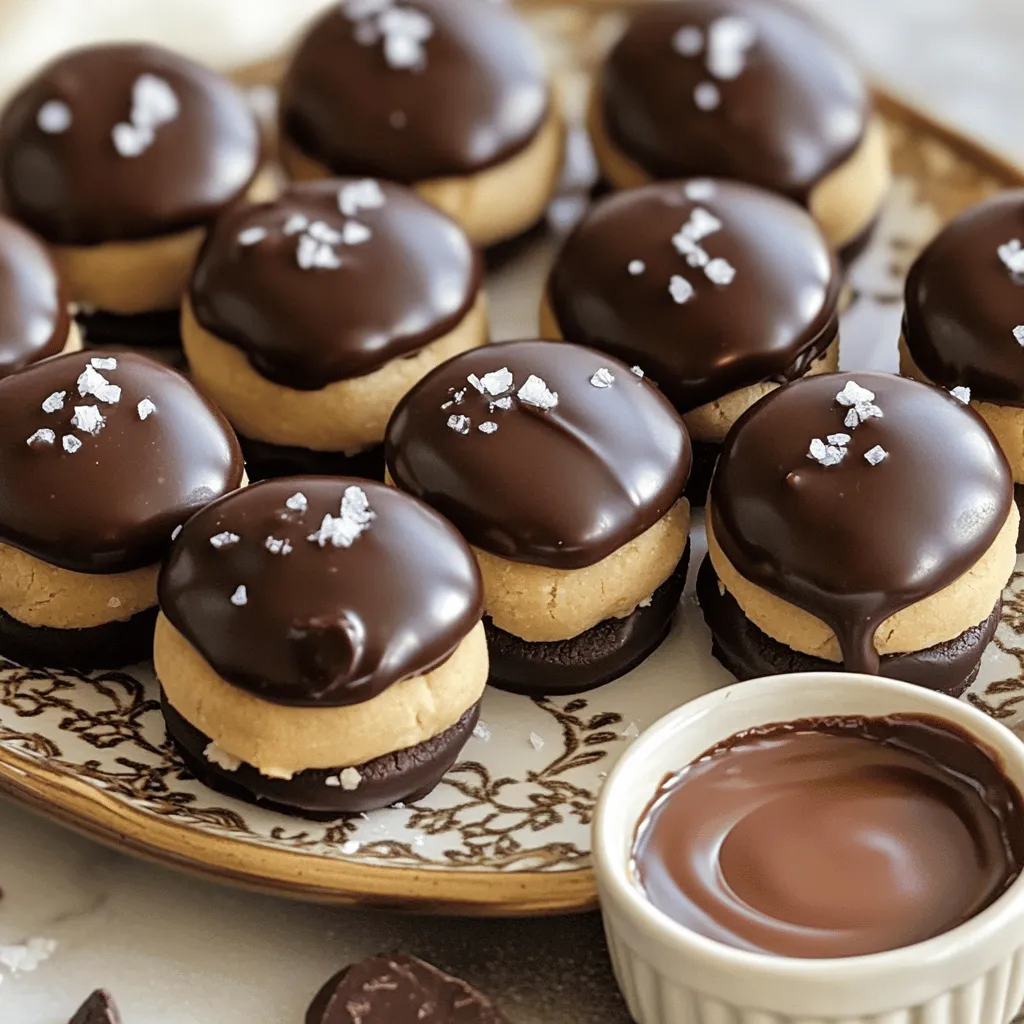 Für die perfekten Schokoladenkekse Teig Bällchen brauchst du einige Hauptzutaten: - 1 Tasse Weizenmehl - 1/2 Tasse ungesalzene Butter, weich - 1/2 Tasse brauner Zucker, fest gepackt - 1/4 Tasse Kristalzucker - 1 Teelöffel Vanilleextrakt - 1/2 Teelöffel Natron - 1/4 Teelöffel Salz - 1/2 Tasse Zartbitter-Schokoladenstückchen Diese Zutaten geben deinem Teig die richtige Konsistenz und den besten Geschmack. Um deine Bällchen zu variieren, kannst du ein paar zusätzliche Zutaten hinzufügen: - 1-2 Esslöffel Milch (falls nötig für die Konsistenz) - 1 Tasse Zartbitter-Schokoladenstückchen (für die Beschichtung) - Snacks wie Nüsse oder getrocknete Früchte für mehr Textur Diese Optionen helfen dir, neue Geschmäcker zu entdecken. Achte auf die Qualität der Zutaten. Hochwertige Schokolade macht einen großen Unterschied. Verwende frische Butter für den besten Geschmack. Wenn du glutenfrei backen möchtest, probiere glutenfreies Mehl. Achte auf die Lagerung der Zutaten. Lagere sie kühl und trocken, um ihre Frische zu bewahren. Wenn du mehr über die Zubereitung erfahren möchtest, sieh dir das [Full Recipe] an. Um den Teig für die Schokoladenkekse Teig Bällchen vorzubereiten, beginne mit der weichen Butter. In einer großen Schüssel mische die Butter mit dem braunen Zucker und dem Kristalzucker. Du kannst dafür einen Handmixer oder einen Löffel verwenden. Schlage, bis die Mischung leicht und fluffig ist. Füge dann den Vanilleextrakt hinzu und rühre gut um. In einer anderen Schüssel vermische das Weizenmehl, das Natron und das Salz. Gib die trockenen Zutaten nach und nach zur Buttermischung. Rühre nur so lange, bis alles gut vermischt ist. Jetzt kommen die Zartbitter-Schokoladenstückchen in den Teig. Hebe sie vorsichtig unter. Wenn der Teig zu trocken wirkt, füge 1-2 Esslöffel Milch hinzu. Das sorgt für die richtige Konsistenz. Nimm mit den Händen kleine Portionen des Teigs und forme daraus Bällchen. Die Bällchen sollten einen Durchmesser von etwa 2,5 cm haben. Lege sie auf ein Backblech, das mit Backpapier ausgelegt ist. Sobald alle Bällchen geformt sind, stelle sie für etwa 30 Minuten in den Kühlschrank. Das Kühlen macht die Bällchen fest und erleichtert das Eintauchen in die Schokolade. Während die Bällchen kühlen, schmelze die Zartbitter-Schokoladenstückchen in einer mikrowellengeeigneten Schüssel. Erhitze sie in 30-Sekunden-Intervallen und rühre dazwischen gut um, bis die Schokolade glatt ist. Nimm die gekühlten Bällchen aus dem Kühlschrank. Tauche jedes Bällchen vorsichtig in die geschmolzene Schokolade. Achte darauf, dass sie vollständig bedeckt sind. Lege die Bällchen zurück auf das Backblech. Stelle sie erneut in den Kühlschrank für 10-15 Minuten, bis die Schokolade fest geworden ist. Jetzt sind deine köstlichen Schokoladenkekse Teig Bällchen bereit zum Genießen! Einer der häufigsten Fehler ist das Übermischen des Teigs. Rühren Sie nur so lange, bis alles gut vermischt ist. Zu langes Rühren macht die Bällchen hart. Ein weiterer Fehler ist das Verwenden von kalter Butter. Sie sollte weich sein, damit der Teig gut zusammenhält. Achten Sie darauf, den Teig gut zu kühlen. Wenn die Bällchen nicht kühl genug sind, schmelzen sie beim Beschichten mit Schokolade. Um die Schokolade perfekt zu schmelzen, nutzen Sie die Mikrowelle. Erhitzen Sie die Schokolade in 30-Sekunden-Intervallen. Rühren Sie nach jeder Runde um. So vermeiden Sie, dass die Schokolade anbrennt. Sie können auch ein Wasserbad verwenden. Stellen Sie eine Schüssel mit Schokolade über einen Topf mit kochendem Wasser. So schmilzt die Schokolade gleichmäßig und wird schön glatt. Der Teig sollte dick und formbar sein. Wenn er zu trocken wirkt, fügen Sie 1-2 Esslöffel Milch hinzu. Rühren Sie gut um, damit die Milch gleichmäßig verteilt ist. Achten Sie darauf, dass der Teig nicht zu feucht wird. Das kann die Bällchen beim Kühlen ruinieren. Ein guter Test ist, den Teig mit den Händen zu formen. Er sollte nicht kleben bleiben und leicht rollen lassen. Für die vollständigen Schritte und Zutaten schauen Sie sich das [Full Recipe] an. {{image_4}} Für eine glutenfreie Version der Schokoladenkekse Teig Bällchen nehme einfach ein glutenfreies Mehl. Viele Marken bieten Mischungen an, die gut funktionieren. Achte darauf, dass das Mehl keine anderen Zutaten wie Nüsse enthält, wenn Allergien ein Thema sind. Du kannst auch Mandelmehl verwenden, um einen nussigen Geschmack hinzuzufügen. Wenn du eine vegane Variante machen möchtest, ersetze die Butter durch pflanzliche Margarine oder Kokosöl. Verwende auch pflanzliche Milch, wie Mandel- oder Hafermilch. Statt der Schokoladenstückchen kannst du vegane Schokolade nutzen. Diese Zutaten sorgen dafür, dass die Bällchen immer noch lecker schmecken und die Textur erhalten bleibt. Das Tolle an Schokoladenkekse Teig Bällchen ist, dass du sie anpassen kannst. Füge Nüsse, Trockenfrüchte oder sogar Keksstückchen hinzu. Für einen besonderen Kick, probiere verschiedene Aromen. Eine Prise Zimt oder eine Messerspitze Espresso-Pulver kann den Geschmack intensivieren. Du kannst auch Erdnussbutter oder Kokosflocken einmischen. Diese Variationen machen jede Batch einzigartig und spannend! Um die Frische zu bewahren, lege deine Schokoladenkekse Teig Bällchen in einen luftdichten Behälter. Verwende ein Behälter mit dichtem Deckel, um Feuchtigkeit fernzuhalten. Platziere ein Stück Papierhandtuch im Behälter, um überschüssige Feuchtigkeit aufzufangen. Lagere die Bällchen im Kühlschrank, um sie länger frisch zu halten. Schokoladenkekse Teig Bällchen halten sich im Kühlschrank etwa eine Woche. Nach dieser Zeit könnten sie an Geschmack verlieren. Ich empfehle, sie innerhalb von fünf Tagen zu essen, um die beste Qualität zu genießen. Achte darauf, die Bällchen vor dem Essen zu prüfen. Wenn sie trocken oder hart werden, ist es Zeit, sie wegzuwerfen. Um die Haltbarkeit zu verlängern, friere die Bällchen ein. Lege die gekühlten Bällchen in einen gefrierfesten Beutel oder Behälter. Stelle sicher, dass du die Luft so gut wie möglich entfernst. Sie können bis zu drei Monate im Gefrierfach bleiben. Zum Auftauen, lasse sie einfach im Kühlschrank für ein paar Stunden. So bleiben sie lecker und frisch. Du kannst Schokoladenkekse Teig Bällchen in vielen Supermärkten finden. Oft stehen sie in der Kühltheke. Einige Bäckereien bieten sie auch an. Wenn du frische Bällchen willst, mach sie doch selbst. So weißt du genau, was drin ist. Ein Bällchen hat etwa 100 Kalorien. Die genauen Kalorien können variieren. Das hängt von der Größe und den Zutaten ab. Wenn du die Nährwerte genau wissen möchtest, rechne sie selbst anhand des Full Recipe. So kannst du besser planen. Ja, du kannst die Bällchen im Voraus machen. Bereite sie einfach einen Tag vorher zu. Kühl sie gut im Kühlschrank. So bleiben sie frisch und lecker. Du kannst sie auch einfrieren. Das macht das Snacken später einfach und schnell. Schokoladenkekse Teig Bällchen sind einfach und lecker. Wir haben die Zutaten, die Zubereitung und die Lagerung behandelt. Achte auf häufige Fehler und optimiere deine Techniken. Es gibt viele Variationen, die du ausprobieren kannst, zum Beispiel glutenfrei oder vegan. Bei richtiger Lagerung bleiben sie frisch und lecker. Mit dem richtigen Wissen gelingen deine Bällchen immer. Jetzt bist du bereit, kreativ zu sein und selbst zu backen!