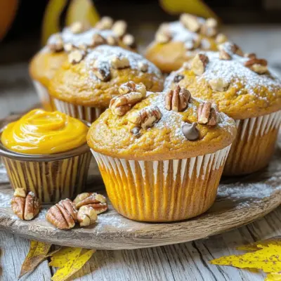 Kürbis-Gewürz-Muffins einfache und leckere Rezeptideen