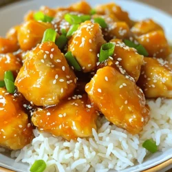 Vier Zutaten Orangenhühnchen Einfach und Köstlich