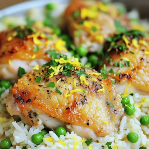 One Pot Lemon Herb Chicken and Rice Genuss für alle