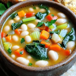 Für eine leckere Toskanische Cannellini-Bohnensuppe brauchst du: - 2 Tassen Dosencannellini-Bohnen, gut abgetropft und abgespült - 1 mittelgroße Zwiebel, gewürfelt - 2 Knoblauchzehen, fein gehackt - 2 mittelgroße Karotten, gewürfelt - 2 Selleriestangen, gewürfelt - 1 Teelöffel getrockneter Oregano - 1 Teelöffel getrockneter Thymian - 4 Tassen Gemüsebrühe - 2 Tassen frischer Spinat, grob gehackt - 1 Dose (400 g) gewürfelte Tomaten, mit Saft - 2 Esslöffel Olivenöl - Salz und Pfeffer, nach Geschmack - Frische Petersilie, zum Garnieren Diese Zutaten machen die Suppe besonders schmackhaft und gesund. Ich liebe die Kombination aus Bohnen, Gemüse und Kräutern. Wenn du etwas Abwechslung magst, kannst du einige Zutaten ersetzen. Hier sind ein paar Ideen: - Verwende frische Bohnen statt Dosencannellini-Bohnen. Du musst sie jedoch vorher kochen. - Probiere andere Gemüse wie Zucchini oder Paprika. Diese bringen frische Farben und Aromen. - Füge etwas Chili hinzu, wenn du es scharf magst. Das gibt der Suppe einen tollen Kick. Mit diesen Anpassungen kannst du die Suppe ganz nach deinem Geschmack gestalten. Es ist eine tolle Möglichkeit, kreativ zu sein! Beim Einkaufen von frischen Zutaten ist Qualität wichtig. Hier sind einige Tipps: - Wähle Bohnen, die prall und glänzend sind. Sie sollten keine Risse haben. - Achte darauf, dass das Gemüse frisch aussieht. Die Farben sollten lebhaft sein. - Kaufe frischen Spinat, der knackig und grün ist. Meide welke Blätter. Wenn du frische Zutaten kaufst, wird deine Suppe noch besser. Es lohnt sich, darauf zu achten! Beginne mit den Zutaten. Du brauchst: - 2 Tassen Dosencannellini-Bohnen, gut abgetropft und abgespült - 1 mittelgroße Zwiebel, gewürfelt - 2 Knoblauchzehen, fein gehackt - 2 mittelgroße Karotten, gewürfelt - 2 Selleriestangen, gewürfelt - 1 Teelöffel getrockneter Oregano - 1 Teelöffel getrockneter Thymian - 4 Tassen Gemüsebrühe - 2 Tassen frischer Spinat, grob gehackt - 1 Dose (400 g) gewürfelte Tomaten, mit Saft - 2 Esslöffel Olivenöl - Salz und Pfeffer, nach Geschmack - Frische Petersilie, zum Garnieren Stelle alle Zutaten bereit, damit du schnell arbeiten kannst. Erhitze das Olivenöl in einem großen Topf bei mittlerer Hitze. Füge die Zwiebel hinzu und brate sie für etwa 3 Minuten, bis sie glasig ist. Jetzt gib den Knoblauch, die Karotten und den Sellerie dazu. Brate alles weitere 5 Minuten, bis das Gemüse weich wird. Jetzt ist es Zeit für die Gewürze! Füge den Oregano und Thymian hinzu und rühre alles für 30 Sekunden um. So entfalten die Gewürze ihr Aroma. Gieße dann die gewürfelten Tomaten mit ihrem Saft und die Gemüsebrühe in den Topf. Lass die Mischung aufkochen und dann bei mittlerer Hitze köcheln. Rühre die Cannellini-Bohnen ein und würze die Suppe nach Geschmack mit Salz und Pfeffer. Lass die Suppe 15-20 Minuten köcheln. Kurz vor dem Servieren, mische den gehackten Spinat unter. Lass ihn für 3-4 Minuten in der heißen Suppe zusammenfallen. Taste die Suppe vor dem Servieren. So kannst du die Gewürze anpassen. Wenn die Suppe zu dick ist, kannst du etwas mehr Gemüsebrühe hinzufügen. Wenn du mehr Geschmack willst, probiere frische Kräuter wie Basilikum oder Thymian. Präsentiere die Suppe in Schalen und garniere jede Portion mit frischer Petersilie. Serviere die Suppe mit knusprigem Brot zum Eintunken. Das macht das Essen noch besser! Um die perfekte Konsistenz für deine Toskanische Cannellini-Bohnensuppe zu erzielen, achte auf die Menge der Brühe. Beginne mit 4 Tassen Gemüsebrühe für eine dickere Suppe. Du kannst immer mehr Brühe hinzufügen, wenn die Suppe zu dick wird. Wenn du eine cremigere Textur magst, püriere einen Teil der Suppe mit einem Stabmixer. So bleibt die Suppe leicht und gleichzeitig sämig. Um die Aromen zu maximieren, verwende frische Kräuter. Frischer Thymian und Oregano bringen mehr Geschmack als getrocknete. Außerdem empfiehlt es sich, die Gewürze kurz anzurösten. Das gibt den Aromen einen tollen Schub. Füge die Kräuter immer in den ersten Kochphasen hinzu, damit sie ihre Aromen entfalten können. Vergiss nicht, die Suppe am Ende abzuschmecken. So kannst du den perfekten Geschmack erreichen. Für die Zubereitung dieser Suppe sind einige Geräte besonders hilfreich: - Großer Topf: Für das Kochen der Suppe. - Schneidebrett und Messer: Um das Gemüse schnell zu schneiden. - Stabmixer: Für eine cremige Konsistenz, falls gewünscht. - Löffel: Zum Umrühren und Abschmecken. Mit diesen Geräten wird die Zubereitung einfach und schnell. {{image_4}} Bei der Zubereitung der Toskanischen Cannellini-Bohnensuppe kann ich die Zutaten leicht anpassen. Um die Suppe vegan zu machen, verwende ich einfach Gemüsebrühe. Das ist eine tolle Basis. Für die cremige Textur kann ich pürierte Bohnen verwenden. Diese geben der Suppe mehr Körper. Ich kann auch zusätzliche pflanzliche Fette wie Avocado oder Kokosmilch hinzufügen, um den Geschmack zu verbessern. Die Suppe ist sehr anpassungsfähig. Ich kann saisonales Gemüse wie Zucchini, Kürbis oder Lauch hinzufügen. Im Frühling sind frische Erbsen eine gute Wahl. Im Herbst passen Wurzelgemüse wie Rüben oder Süßkartoffeln gut dazu. Diese Zutaten bringen frische Aromen und Farben in die Suppe. Ich achte darauf, das Gemüse in gleich große Stücke zu schneiden. So garen sie gleichmäßig. Um die Aromen zu verstärken, füge ich gerne verschiedene Gewürze hinzu. Ein Hauch von geräuchertem Paprika bringt Tiefe. Ich kann auch einen Spritzer Zitronensaft am Ende hinzufügen, um die Aromen aufzufrischen. Für einen scharfen Kick eignen sich rote Pfefferflocken. Diese kleinen Änderungen machen einen großen Unterschied. Ich ermutige dich, mit den Gewürzen zu experimentieren, um deinen eigenen Geschmack zu finden. Die Toskanische Cannellini-Bohnensuppe bleibt im Kühlschrank frisch. Lagern Sie sie in einem luftdichten Behälter. So bleibt die Suppe bis zu vier Tage lecker. Achten Sie darauf, die Suppe gut abzukühlen, bevor Sie sie in den Kühlschrank stellen. So vermeiden Sie ein Ansteigen der Temperatur im Kühlschrank. Einfrieren ist eine tolle Option, wenn Sie die Suppe länger aufbewahren möchten. Lassen Sie die Suppe zuerst abkühlen. Füllen Sie sie dann in gefriergeeignete Behälter oder Beutel. Achten Sie darauf, etwas Platz für die Ausdehnung beim Gefrieren zu lassen. So bleibt die Suppe bis zu drei Monate frisch. Beschriften Sie die Behälter mit Datum und Inhalt. Wenn Sie die Suppe aufwärmen, verwenden Sie einen Topf oder die Mikrowelle. Für den Topf geben Sie die Suppe hinein und erhitzen sie langsam bei mittlerer Hitze. Rühren Sie regelmäßig um, damit sie nicht anbrennt. In der Mikrowelle erhitzen Sie die Suppe in kurzen Intervallen. So bleibt der Geschmack frisch. Fügen Sie bei Bedarf etwas Gemüsebrühe hinzu, um die Konsistenz zu verbessern. Du kannst die Suppe bis zu fünf Tage im Kühlschrank aufbewahren. Stelle sicher, dass sie in einem luftdichten Behälter ist. Wenn du die Suppe länger behalten willst, friere sie ein. So bleibt der Geschmack frisch. Im Gefrierfach hält sie bis zu drei Monate. Ja, du kannst die Bohnen selbst kochen. Verwende getrocknete Cannellini-Bohnen für den besten Geschmack. Weiche die Bohnen über Nacht in Wasser ein. Koche sie dann in frischem Wasser für etwa eine Stunde, bis sie weich sind. Das gibt der Suppe eine tolle Textur. Zu dieser Suppe passen viele Beilagen. Frisches, knuspriges Brot ist eine tolle Wahl. Ein einfacher Salat passt ebenfalls gut dazu. Du kannst auch etwas geriebenen Käse darüber streuen. Das macht die Suppe noch herzlicher und schmackhafter. Die Toskanische Cannellini-Bohnensuppe ist einfach köstlich und nährreich. Mit frischen Zutaten und einfachen Schritten hast du ein tolles Gericht. Denke daran, die Aromen richtig zu maximieren. Variationen machen die Suppe immer spannend. Ob vegetarisch oder saisonal, du hast viele Optionen. Vergiss nicht, die Reste richtig zu lagern, damit du lange genießen kannst. Jetzt bist du bereit, deine eigene Suppe zu kochen und zu experimentieren. Viel Spaß beim Kochen!