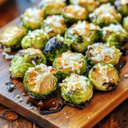Für dieses leckere Gericht brauchst du: - 450 g Rosenkohl, geputzt und halbiert - 3 Esslöffel Olivenöl - 50 g geriebener Parmesan Der Rosenkohl ist die Hauptzutat. Er gibt dem Gericht seinen einzigartigen Geschmack. Du kannst frischen oder gefrorenen Rosenkohl verwenden. Frischer Rosenkohl hat oft einen besseren Biss. Um den Geschmack zu verstärken, verwenden wir: - 1 Teelöffel Knoblauchpulver - 1/2 Teelöffel Paprika - Salz und Pfeffer nach Geschmack Olivenöl hilft, die Gewürze gleichmäßig zu verteilen. Die Mischung aus Knoblauchpulver und Paprika sorgt für ein tolles Aroma. Salz und Pfeffer sind wichtig für den feinen Geschmack. Für mehr Geschmack kannst du hinzufügen: - 1 Esslöffel Balsamico-Glasur (optional zum Beträufeln) Die Balsamico-Glasur gibt eine süß-säuerliche Note. Du kannst sie nach dem Rösten über die Rosenkohlhälften träufeln. Dies bringt die Aromen noch mehr zur Geltung und macht das Gericht besonders. Heize deinen Ofen auf 220°C vor. Das sorgt für die perfekte Hitze. Lege ein Backblech mit Backpapier aus. So kleben die Rosenkohlhälften nicht fest. Nimm 450 g Rosenkohl und schneide ihn in Hälften. Gib die Hälften in eine große Schüssel. Füge 3 Esslöffel Olivenöl, 1 Teelöffel Knoblauchpulver, 1/2 Teelöffel Paprika, Salz und Pfeffer hinzu. Mische alles gut. So sind die Rosenkohlhälften gleichmäßig gewürzt. Verteile die gewürzten Rosenkohlhälften auf dem Backblech. Achte darauf, dass sie in einer einzigen Schicht liegen. Röste sie 20-25 Minuten im Ofen. Rühre alle 10-12 Minuten um. So werden sie goldbraun und knusprig. Nimm das Blech heraus und streue 50 g geriebenen Parmesan gleichmäßig darüber. Stelle das Blech für 3-5 Minuten zurück in den Ofen. Der Käse schmilzt und wird knusprig. Wenn du magst, träufle etwas Balsamico-Glasur darüber, um mehr Geschmack zu bekommen. Serviere die krossen Rosenkohlhälften warm als Beilage oder Snack. Um krosse Parmesan Rosenkohl zu machen, ist die Backzeit wichtig. Rösten Sie die Rosenkohlhälften bei 220°C. Nach 20 bis 25 Minuten sind sie goldbraun. Rühren Sie alle 10 bis 12 Minuten um. So garen sie gleichmäßig und werden knusprig. Gleichmäßiges Einkleiden ist der Schlüssel. Geben Sie die halbierten Rosenkohl in eine große Schüssel. Fügen Sie das Olivenöl, Knoblauchpulver, Paprika, Salz und Pfeffer hinzu. Mischen Sie alles gut. Achten Sie darauf, dass jede Hälfte gut bedeckt ist. So bekommen sie mehr Geschmack und Farbe. Sie können das Rezept leicht anpassen. Fügen Sie frische Kräuter oder Zitronensaft hinzu. Für mehr Würze probieren Sie Chili-Flocken oder geräucherten Paprika. Möchten Sie eine süße Note? Beträufeln Sie die fertigen Rosenkohl mit Balsamico-Glasur. Diese Variationen machen das Gericht noch spannender. {{image_4}} Käse macht das Gericht noch besser. Neben Parmesan kannst du auch Pecorino verwenden. Pecorino hat einen starken Geschmack. Er passt gut zu den Röstnoten des Rosenkohls. Du kannst auch Feta probieren. Dieser Käse bringt eine salzige Note. Er schmeckt besonders gut, wenn du die Rosenkohlhälften warm servierst. Wenn du auf Kohlenhydrate achtest, kannst du die Menge der verwendeten Beilagen reduzieren. Du kannst die Rosenkohlhälften auch mit Speck kombinieren. Speck bringt viel Geschmack und Fett. Das macht die Rosenkohlhälften noch knuspriger. Eine weitere Idee ist, die Paprika durch geräucherten Paprika zu ersetzen. Das gibt einen tollen, rauchigen Geschmack. Für eine vegane Version lasse den Parmesan weg. Stattdessen kannst du Hefeflocken verwenden. Diese geben einen käsigen Geschmack ohne Milchprodukte. Du kannst auch veganen Käse verwenden. Achte darauf, dass er gut schmilzt. Das macht die Rosenkohlhälften lecker und knusprig. Um die krossen Parmesan Rosenkohl frisch zu halten, lege sie in einen luftdichten Behälter. Achte darauf, dass der Behälter gut schließt. So bleibt der Rosenkohl knusprig und lecker. Du kannst ihn auch in Alufolie wickeln, wenn kein Behälter vorhanden ist. Wenn du die Rosenkohlhälften wieder aufwärmen möchtest, heize den Ofen auf 180°C vor. Verteile den Rosenkohl auf einem Backblech und backe ihn für 10-15 Minuten. So bleibt er knusprig. Du kannst auch eine Pfanne verwenden, um sie in etwas Olivenöl zu braten. Serviere sie mit einem Spritzer Balsamico-Glasur für zusätzlichen Geschmack. Die krossen Parmesan Rosenkohl halten sich im Kühlschrank für etwa 3-4 Tage. Achte darauf, sie gut verpackt zu lagern. Wenn du sie länger aufbewahren möchtest, friere sie ein. Sie bleiben so bis zu 2 Monate frisch. Um knusprige Rosenkohl zu erhalten, heize deinen Ofen auf 220°C vor. Die hohe Temperatur hilft, sie schnell zu rösten. Achte darauf, die Rosenkohlhälften gleichmäßig mit Olivenöl und Gewürzen zu bedecken. Das hilft, die Feuchtigkeit zu reduzieren. Röstzeit ist auch wichtig. Rühre sie alle 10-12 Minuten um. So wird jede Seite gleichmäßig knusprig. Wenn du den Parmesan hinzufügst, mache das sofort nach dem Rösten. Dadurch schmilzt der Käse und wird knusprig. Ja, frischer Rosenkohl ist eine großartige Wahl! Sie haben mehr Geschmack und eine bessere Textur. Achte darauf, sie gut zu putzen und zu halbieren. Gefrorener Rosenkohl kann beim Kochen etwas matschig werden. Frische Rosenkohl behalten ihre Form und knusprige Konsistenz besser. Wenn du frischen Rosenkohl verwendest, könnte die Röstdauer leicht variieren. Überprüfe sie, um sicherzustellen, dass sie goldbraun sind. Krosse Parmesan Rosenkohl passen gut zu vielen Gerichten. Sie sind eine tolle Beilage zu geröstetem Fleisch, wie Hühnchen oder Rindfleisch. Sie können auch gut zu Pasta oder Quinoa serviert werden. Wenn du eine vegetarische Option möchtest, probiere sie mit einem cremigen Risotto. Für ein einfaches Gericht sind sie auch lecker zu einem frischen Salat. Sie bringen Farbe und Geschmack auf jeden Teller. Krosse Parmesan Rosenkohl ist einfach zuzubereiten und super lecker. Wir haben die Hauptzutaten, Gewürze und Zubereitungsschritte betrachtet. Du weißt jetzt, wie du perfekte Röstzeiten erzielst und deinen Rosenkohl gleichmäßig würzt. Viele Variationen sind möglich, und du kannst dein Gericht anpassen. Denk daran, ihn richtig zu lagern, damit er frisch bleibt. Mit diesen Tipps und Tricks wird dein Rosenkohl zum Liebling auf jedem Teller. Probier es aus und genieß das Ergebnis!