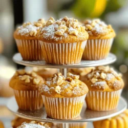 Für die perfekten schnellen Kürbis-Muffins benötigst du einige einfache Zutaten. Diese sind: - 1 Tasse Kürbispüree aus der Dose - 1/2 Tasse Kristallzucker - 1/2 Tasse brauner Zucker, fest gepackt - 1/3 Tasse Pflanzenöl - 2 große Eier - 1 Teelöffel Vanilleextrakt - 1 1/2 Tassen Weizenmehl - 1 Teelöffel Natron - 1 Teelöffel Backpulver - 1 Teelöffel gemahlener Zimt - 1/2 Teelöffel frisch geriebene Muskatnuss - 1/4 Teelöffel Salz Diese Zutaten sorgen für einen tollen Geschmack und eine wunderbare Textur. Wenn du etwas Abwechslung möchtest, kannst du einige Zutaten hinzufügen. Hier sind einige Optionen: - 1/2 Tasse gehackte Walnüsse oder Pekannüsse - Schokoladenstückchen für eine süße Note - Trockenfrüchte wie Cranberries oder Rosinen Diese Zutaten bringen neue Geschmäcker und Texturen in deine Muffins. Die Qualität der Zutaten macht einen großen Unterschied. Hier sind einige Tipps: - Verwende frisches Kürbispüree, wenn möglich. Es hat mehr Geschmack. - Achte darauf, dass dein Backpulver und Natron frisch sind. Sie sorgen für den Auftrieb. - Wähle hochwertige Nüsse. Sie verleihen den Muffins einen tollen Crunch. - Nutze gutes Öl, wie Rapsöl oder Sonnenblumenöl, für den besten Geschmack. Mit diesen Tipps kannst du sicherstellen, dass deine Kürbis-Muffins immer lecker werden! Zuerst heizen Sie den Ofen auf 175 °C vor. Dies ist wichtig, um gleichmäßige Muffins zu backen. Legen Sie ein Muffinblech mit Papierförmchen aus oder fetten Sie es leicht ein. So lösen sich die Muffins später besser. In einer großen Schüssel vermengen Sie das Kürbispüree, den Kristallzucker, den braunen Zucker, das Öl, die Eier und den Vanilleextrakt. Rühren Sie alles gut zusammen, bis die Mischung gleichmäßig ist. In einer anderen Schüssel verquirlen Sie das Weizenmehl, das Natron, das Backpulver, den Zimt, die Muskatnuss und das Salz. Fügen Sie die trockenen Zutaten nach und nach zur Kürbismischung hinzu. Rühren Sie vorsichtig, bis alles gerade so vermischt ist. Achten Sie darauf, nicht zu viel zu rühren. Eine grobe Mischung ist perfekt! Wenn Sie möchten, können Sie die gehackten Walnüsse oder Pekannüsse vorsichtig unterheben. Verteilen Sie den Teig gleichmäßig in die Muffinförmchen. Füllen Sie jede Form etwa zu 2/3. Backen Sie die Muffins für 18-20 Minuten. Ein Zahnstocher sollte sauber herauskommen, wenn er in die Mitte eines Muffins gestochen wird. Lassen Sie die Muffins 5 Minuten in der Form abkühlen. Danach legen Sie sie auf ein Drahtgitter, um vollständig abzukühlen. Ein häufiger Fehler ist, die Muffins zu lange zu rühren. Rühren Sie nur kurz, bis alles vermischt ist. Zu viel Rühren macht die Muffins dichter. Achten Sie auch darauf, die Muffins nicht zu überfüllen. Füllen Sie die Förmchen nur bis zur Hälfte oder zwei Drittel. So bekommen sie genug Platz zum Aufgehen. Um Zeit zu sparen, messen Sie alle Zutaten vorher ab. Das macht den Prozess schneller. Nutzen Sie ein Muffinblech mit mehreren Förmchen. So backen Sie viele Muffins auf einmal. Wenn Sie die Muffins einfrieren, haben Sie immer einen schnellen Snack bereit. Servieren Sie die Muffins warm. Ein wenig Puderzucker darüber macht sie besonders. Stapeln Sie sie auf einem schönen Stand. Das sieht nicht nur gut aus, sondern macht auch Lust auf mehr. Fügen Sie frische Minze hinzu, um Farbe und Geschmack zu verbessern. {{image_4}} Kürbis-Muffins schmecken toll mit Nüssen. Ich verwende oft Walnüsse oder Pekannüsse. Diese Nüsse fügen einen schönen Crunch hinzu. Sie verstärken den Geschmack der Muffins. Um sie hinzuzufügen, lasse ich sie einfach grob hacken. Dann gebe ich sie in den Teig, bevor ich ihn in die Förmchen fülle. So bleiben die Nüsse schön verteilt und jeder Biss ist knusprig. Gewürze machen die Muffins lebendig. Neben Zimt und Muskatnuss kann ich auch Ingwer verwenden. Ein Teelöffel gemahlener Ingwer gibt den Muffins eine tolle Schärfe. Ich mag auch Kardamom für einen warmen, blumigen Geschmack. Wenn ich neue Aromen probiere, halte ich die Basis gleich und ändere nur die Gewürze. So kann ich viele verschiedene Muffins kreieren. Für vegane Kürbis-Muffins kann ich die Eier ersetzen. Apfelmus oder Leinsamen sind gute Optionen. Ich mische einen Esslöffel Leinsamen mit drei Esslöffeln Wasser. Lass es zehn Minuten stehen. Das funktioniert gut! Für glutenfreie Muffins wähle ich eine Mischung aus glutenfreiem Mehl. Das macht die Muffins genauso lecker, aber ohne Gluten. So kann jeder die Muffins genießen! Um die Frische deiner Kürbis-Muffins zu erhalten, lagere sie in einem luftdichten Behälter. Stelle sicher, dass die Muffins vollständig abgekühlt sind, bevor du sie verpackst. So vermeidest du, dass sie matschig werden. Du kannst sie bei Raumtemperatur für bis zu drei Tage aufbewahren. Für längere Frische kannst du sie im Kühlschrank lagern, dort halten sie sich bis zu einer Woche. Wenn du die Muffins länger aufbewahren möchtest, friere sie ein. Wickel jeden Muffin in Frischhaltefolie und lege sie in einen Gefrierbeutel. So bleiben sie frisch und lecker. Zum Auftauen nimm die Muffins aus dem Gefrierfach und lasse sie bei Zimmertemperatur stehen. Du kannst sie auch kurz in der Mikrowelle aufwärmen. Dies macht sie schnell wieder weich und köstlich. Die Haltbarkeit der Muffins hängt von der Lagerung ab. Bei Raumtemperatur sind sie drei Tage frisch. Im Kühlschrank halten sie bis zu einer Woche. Im Gefrierfach bleiben sie bis zu drei Monate gut. Achte darauf, sie richtig zu verpacken, damit sie nicht austrocknen oder Gerüche aufnehmen. So hast du immer leckere Muffins bereit, wann immer du einen Snack brauchst! Ich empfehle, die Kürbis-Muffins für 18 bis 20 Minuten zu backen. Überprüfen Sie die Muffins mit einem Zahnstocher. Wenn er sauber herauskommt, sind sie fertig. Achten Sie darauf, sie nicht zu lange zu backen. Zu lange Backzeit macht die Muffins trocken. Ja, Sie können frisches Kürbispüree verwenden. Kochen Sie dazu frischen Kürbis, bis er weich ist. Pürieren Sie ihn dann gut. Achten Sie darauf, dass das Püree nicht zu wässrig ist. Andernfalls kann der Teig zu feucht werden. Frisches Püree gibt einen tollen Geschmack. Um die Muffins süßer zu machen, erhöhen Sie einfach die Zuckermenge. Fügen Sie einen weiteren Esslöffel Kristallzucker oder braunen Zucker hinzu. Alternativ können Sie auch Honig oder Ahornsirup verwenden. Diese sind natürliche Süßstoffe und geben zusätzlich einen feinen Geschmack. Experimentieren Sie mit der Zuckermenge, um Ihren perfekten Muffin zu finden. Die Kürbis-Muffins sind einfach zuzubereiten und lecker im Geschmack. Wir haben die wichtigsten Zutaten besprochen, um sicherzustellen, dass du die besten Muffins backst. Du hast eine Schritt-für-Schritt-Anleitung gesehen, die dir hilft, Fehler zu vermeiden und Zeit zu sparen. Variationen mit Nüssen oder glutenfreien Alternativen geben dir Freiheit in der Küche. Vergiss nicht, die Muffins richtig zu lagern, damit sie frisch bleiben. Kurzum, diese Muffins sind ein Hit und leicht zu machen!