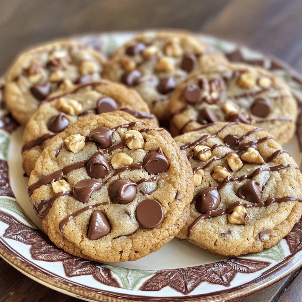 - 1 Tasse ungesalzene Butter - 3/4 Tasse brauner Zucker - 3/4 Tasse weißer Zucker - 2 große Eier - 2 Tassen halbsüße Schokoladenstückchen Für die perfekten Soft & Chewy Chocolate Chip Cookies brauchst du einige Hauptzutaten. Die ungesalzene Butter gibt den Keksen ihren reichen Geschmack. Brauner Zucker und weißer Zucker sorgen für die richtige Süße. Die Eier helfen, alles gut zu binden. Halbsüße Schokoladenstückchen sind der Star des Rezepts und geben den Keksen ihren schokoladigen Biss. - 1 Tasse gehackte Walnüsse - Vanilleextrakt - Gewürze Einige optionale Zutaten können den Geschmack noch verbessern. Gehackte Walnüsse bringen einen knusprigen Kontrast. Vanilleextrakt fügt eine warme Note hinzu. Gewürze wie Zimt oder Muskatnuss können für einen zusätzlichen Kick sorgen. Du kannst kreativ sein und deine Lieblingszutaten hinzufügen, um die Kekse ganz nach deinem Geschmack zu gestalten. - Ofen auf 175 °C vorheizen. - Backbleche mit Backpapier auslegen. Bevor du startest, heize deinen Ofen auf 175 °C vor. Das sorgt dafür, dass die Kekse gleichmäßig backen. Lege zwei Backbleche mit Backpapier aus. Das Backpapier hilft, die Kekse nicht festzukleben. - Butter und Zucker cremig schlagen. - Eier und Vanilleextrakt hinzufügen. In einer großen Schüssel nimmst du die weiche Butter. Schlage die Butter mit dem braunen Zucker und dem weißen Zucker. Mach das etwa 2 bis 3 Minuten lang, bis die Mischung leicht und luftig wird. Jetzt kommen die Eier und der Vanilleextrakt dazu. Füge die Eier einzeln hinzu und rühre gut um. - Mehl, Backpulver und Salz vermengen. - Trockene Zutaten vorsichtig unterheben. In einer anderen Schüssel vermengst du das Weizenmehl, Backpulver und Salz. Das ist wichtig für die richtige Konsistenz. Jetzt kommt der spannende Teil: Mische die trockenen Zutaten vorsichtig unter die feuchten Zutaten. Achte darauf, nicht zu lange zu mischen. - Portionsweise auf Backbleche geben. - Backzeit und Abkühlzeit beachten. Jetzt ist es Zeit, den Keksteig zu formen. Nimm einen Esslöffel Teig und setze ihn auf die Backbleche. Lass dabei genug Abstand, etwa 5 cm. Backe die Kekse im Ofen für 10 bis 12 Minuten. Die Ränder sollen leicht goldbraun sein. Die Mitte sieht weich aus, aber sie wird beim Abkühlen fester. Lass die Kekse 5 Minuten auf dem Blech abkühlen, bevor du sie auf ein Kuchengitter legst. Um die Textur und den Geschmack deiner Kekse zu optimieren, achte auf die Butter. Sie sollte weich sein, aber nicht geschmolzen. So bekommst du einen tollen Teig. Verwende braunen und weißen Zucker. Der braune Zucker gibt Feuchtigkeit und den richtigen Geschmack. Mixe die Zutaten, bis sie gut vermischt sind, aber übermische sie nicht. Übermischung kann die Kekse hart machen. Die richtige Backzeit ist wichtig für weiche Kekse. Stelle deinen Ofen auf 175 °C ein. Backe die Kekse 10 bis 12 Minuten. Die Ränder sollten goldbraun sein, aber die Mitte darf weich bleiben. Die Kekse härten beim Abkühlen nach. Wenn du einen heißen Ofen hast, passe die Temperatur leicht an, um ein Verbrennen zu vermeiden. Richte die Kekse stilvoll an. Staple sie auf einem schönen Teller. Du kannst sie mit geschmolzener Schokolade beträufeln. Das sieht toll aus und schmeckt gut. Serviere die Kekse warm mit einem Glas kalter Milch. Diese Kombination ist ein echter Genuss und bringt Freude beim Essen. {{image_4}} Du kannst die Schokoladenstückchen in deinen Keksen ganz nach deinem Geschmack anpassen. Zartbittere Schokolade gibt den Keksen einen intensiven Geschmack. Milchschokolade sorgt für eine süßere Note. Wenn du es besonders süß magst, probiere weiße Schokolade. Mische verschiedene Sorten für noch mehr Spaß. So werden deine Kekse einzigartig und lecker. Ein paar Extras können deinen Keksen neuen Schwung geben. Walnüsse sind eine tolle Option. Sie fügen einen knackigen Biss hinzu. Trockenfrüchte wie Cranberries oder Aprikosen bringen eine fruchtige Süße. Gewürze wie Zimt oder Muskatnuss können einen warmen, aromatischen Geschmack verleihen. Experimentiere mit verschiedenen Kombinationen, um deinen perfekten Keks zu finden. Wenn du eine diätfreundliche Variante möchtest, gibt es viele Möglichkeiten. Ersetze das Weizenmehl durch glutenfreies Mehl. Achte darauf, die richtige Mischung zu wählen, um die Textur zu erhalten. Für zuckerreduzierte Kekse kannst du den weißen Zucker durch Honig oder Ahornsirup ersetzen. Diese Alternativen geben den Keksen eine neue, leckere Note ohne zu viel Zucker. So bewahrst du die Kekse richtig auf: Du musst die Kekse in einem luftdichten Behälter aufbewahren. Das hilft ihnen frisch zu bleiben. Du kannst auch ein Stück Brot dazu legen. Das Brot hält die Kekse weich. Lagere die Kekse bei Raumtemperatur, nicht im Kühlschrank. Der Kühlschrank kann sie trocken machen. Wie lange bleiben die Kekse frisch? Diese Kekse bleiben in einem luftdichten Behälter etwa eine Woche frisch. Wenn du sie gut lagerst, bleiben sie weich und lecker. Nach einer Woche können sie etwas trockener werden. Wenn du sie länger aufbewahren möchtest, ist das Einfrieren die beste Option. Tipps zum Einfrieren und Auftauen: Um die Kekse einzufrieren, lasse sie zuerst ganz abkühlen. Lege sie dann in einen gefrierfesten Behälter. Du kannst sie auch in Frischhaltefolie einwickeln. Das schützt sie vor Frost und Gerüchen. Zum Auftauen nimm die Kekse einfach aus dem Gefrierfach. Lass sie bei Raumtemperatur stehen, bis sie weich sind. Du kannst sie auch kurz in die Mikrowelle geben, wenn du es eilig hast. Um die Kekse weicher zu machen, ändere einige Zutaten. Nutze mehr braunen Zucker. Er hat Melasse, die Feuchtigkeit speichert. Eine weitere Option ist, weniger Mehl hinzuzufügen. Du kannst auch die Backzeit verkürzen. Backe die Kekse nur bis die Ränder goldbraun sind. Die Mitte sollte weich bleiben. Lass die Kekse nach dem Backen kurz auf dem Blech abkühlen. Sie härten beim Abkühlen nicht so stark nach. Ja, du kannst die Kekse vegan machen. Ersetze die Eier durch Apfelmus oder Bananenpüree. Verwende pflanzliche Butter statt normaler Butter. Achte darauf, dass die Schokoladenstückchen vegan sind. Einige Marken bieten vegane Optionen an. Das Rezept bleibt köstlich und die Textur bleibt gut. Probiere verschiedene pflanzliche Produkte aus, um deinen Lieblingsgeschmack zu finden. Ein häufiger Fehler ist das Übermischen des Teigs. Mische nur so lange, bis alles vermischt ist. Ein weiterer Fehler ist, den Ofen nicht vorzuheizen. Ein heißer Ofen sorgt für die richtige Textur. Achte darauf, die Kekse nicht zu dunkel zu backen. Sie sollten leicht goldbraun sein. Lass die Kekse nicht zu lange auf dem Blech. Sie können weiter garen, wenn du sie darauf lässt. Das Backen von Keksen ist einfach und macht Spaß. Wir haben die Zutaten, die Anleitung und hilfreiche Tipps behandelt. Du weißt nun, wie du die perfekten Kekse backen kannst, die jeder liebt. Denk an Variationen und Alternativen, um deine Kekse einzigartig zu machen. Schließlich hast du die wichtigsten Fakten zur Aufbewahrung und Haltbarkeit gelernt. Experimentiere und genieße den Prozess. Backen ist eine Kunst, die du meistern kannst!