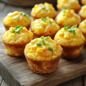 - 1 Tasse Maismehl - 1 Tasse Weizenmehl - 1 Tasse Buttermilch Die Hauptzutaten sind wichtig für die Basis des Rezepts. Maismehl gibt den Poppers eine süße Note. Weizenmehl sorgt für die perfekte Textur. Buttermilch macht die Poppers schön zart und fluffig. - ½ Tasse geriebener Cheddar-Käse - 1 Tasse frisch oder gefrorene Maiskörner - ¼ Tasse gehackte Frühlingszwiebeln Die zusätzlichen Zutaten bringen mehr Geschmack. Der Cheddar-Käse schmilzt und gibt einen herzhaften Geschmack. Maiskörner fügen eine süße, knackige Note hinzu. Frühlingszwiebeln geben einen frischen, scharfen Geschmack. - 1 Teelöffel Salz und ¼ Tasse Zucker - 1 Teelöffel geräuchertes Paprikapulver - ½ Teelöffel Cayennepfeffer (optional) Gewürze machen die Poppers besonders. Salz hebt den Geschmack hervor. Zucker sorgt für eine leichte Süße. Geräuchertes Paprikapulver bringt eine rauchige Note. Cayennepfeffer kann eine kleine Schärfe hinzufügen, wenn du es magst. Mit diesen Zutaten bereitest du köstliche Southern Cornbread Poppers zu. Sie sind einfach zu machen und perfekt für jeden Snack. Zuerst heizen Sie Ihren Ofen auf 200°C (400°F) vor. Dies sorgt für eine schöne, gleichmäßige Hitze. Fetten Sie dann eine Mini-Muffin-Form leicht mit Butter oder einem Sprühfett ein. So lassen sich die Poppers später leicht entnehmen. In einer großen Rührschüssel vermengen Sie 1 Tasse Maismehl und 1 Tasse Weizenmehl. Fügen Sie 1 Esslöffel Backpulver, 1 Teelöffel Salz und ¼ Tasse Zucker hinzu. Mischen Sie alles gut, bis keine Klumpen mehr vorhanden sind. Diese Mischung gibt den Poppers die perfekte Konsistenz. In einer anderen Schüssel verrühren Sie 1 Tasse Buttermilch, 2 große Eier und ½ Tasse geschmolzene Butter. Rühren Sie die Zutaten, bis sie gut vermischt sind. Diese feuchten Zutaten sorgen für einen saftigen Teig. Gießen Sie die nassen Zutaten langsam in die Schüssel mit den trockenen Zutaten. Rühren Sie vorsichtig um, bis alles gerade so vermischt ist. Achten Sie darauf, nicht zu stark zu rühren. Zu viel Rühren macht die Poppers hart. Fügen Sie dann 1 Tasse Maiskörner, ½ Tasse geriebenen Cheddar-Käse und ¼ Tasse gehackte Frühlingszwiebeln hinzu. Heben Sie alles sanft unter, bis es gleichmäßig verteilt ist. Verwenden Sie einen kleinen Löffel oder einen Portionierer, um die Muffinform zu füllen. Füllen Sie jede Form etwa ¾ voll. Backen Sie die Poppers im vorgeheizten Ofen für 12-15 Minuten. Sie sind fertig, wenn sie goldbraun sind. Ein Zahnstocher sollte sauber herauskommen. Um die perfekte Konsistenz zu erreichen, rühre nicht zu viel. Zu starkes Rühren macht die Poppers trocken. Mische die Zutaten nur so lange, bis sie gerade vermengt sind. Das macht deinen Teig fluffig und leicht. Verteile die Zutaten gleichmäßig. Wenn du die Maiskörner, den Käse und die Zwiebeln hinzufügst, hebe sie sanft unter. So bleibt jeder Bissen voller Geschmack. Überprüfe die Backzeit und Temperatur oft. Nutze den Zahnstocher-Test. Stecke einen Zahnstocher in die Mitte der Poppers. Wenn er sauber herauskommt, sind sie fertig. Backe in unterschiedlichen Ofentypen. Jeder Ofen heizt anders. Halte ein Auge auf die Zeit und die Farbe der Poppers. Sie sollten goldbraun sein, wenn sie perfekt gebacken sind. Vermeide übermäßige Feuchtigkeit. Wenn der Teig zu nass ist, werden die Poppers gummiartig. Achte darauf, die Muffinform nicht zu überfüllen. Fülle sie nur bis zu drei Vierteln. So verhinderst du, dass sie überlaufen und sich beim Füllen verletzen. {{image_4}} Für die Southern Cornbread Poppers kannst du verschiedene Käsesorten ausprobieren. Cheddar ist klassisch, aber auch Gouda oder Mozzarella sind lecker. Wenn du vegan kochen möchtest, wähle pflanzliche Käsealternativen. Diese schmelzen gut und bringen tollen Geschmack. Um deine Poppers aufregender zu machen, füge Gemüse hinzu. Paprika und Zucchini sind tolle Optionen. Sie bringen Frische und Farbe. Auch Gewürze kannst du nach Lust und Laune variieren. Ein bisschen Kreuzkümmel oder italienische Kräuter geben den Poppers einen anderen Twist. Du kannst die Poppers in verschiedenen Größen zubereiten. Mini-Poppers sind ideal für Partys und Snacks. Große Poppers sind perfekt als Hauptgericht. Beachte die Backzeit: Mini-Poppers brauchen 12-15 Minuten, während große Poppers etwas länger backen müssen. Achte darauf, dass sie goldbraun sind. - Wählen Sie einen luftdichten Behälter für die Lagerung. Ein Glasbehälter oder eine Plastiktüte funktioniert gut. - Lagern Sie die Poppers im Kühlschrank. Sie bleiben bis zu drei Tage frisch. - Um die Poppers einzufrieren, lassen Sie sie zuerst vollständig abkühlen. - Legen Sie die Poppers in einer einzelnen Schicht auf ein Backblech. - Frieren Sie sie für etwa zwei Stunden ein, bis sie fest sind. - Danach können Sie die Poppers in einen Gefrierbeutel geben. - So bleiben sie bis zu drei Monate haltbar. - Um die Poppers aufzutauen, nehmen Sie sie aus dem Gefrierbeutel. - Lassen Sie sie im Kühlschrank über Nacht auftauen. - Zum Aufwärmen können Sie den Ofen oder die Mikrowelle nutzen. - Mikrowelle: Stellen Sie die Poppers auf einen Teller. Erwärmen Sie sie 30 Sekunden lang auf hoher Stufe. - Ofen: Heizen Sie den Ofen auf 180°C (350°F). Legen Sie die Poppers auf ein Backblech. Erwärmen Sie sie 10-12 Minuten. - Um matschige Poppers zu vermeiden, verwenden Sie den Ofen. So bleiben sie knusprig. Die Southern Cornbread Poppers bleiben im Kühlschrank etwa drei bis vier Tage frisch. Bewahre sie in einem luftdichten Behälter auf. So bleiben sie saftig und lecker. Du kannst sie auch einfrieren, um die Haltbarkeit zu verlängern. Dips machen die Poppers noch besser! Beliebte Optionen sind: - Salsa - Guacamole - Sour Cream - Honig-Butter Diese Dips passen gut zu dem herzhaften Geschmack der Poppers. Ja! Du kannst die Poppers glutenfrei zubereiten. Verwende einfach 1:1 glutenfreies Mehl anstelle von Weizenmehl. Achte darauf, dass auch das Maismehl glutenfrei ist. Das sorgt für den gleichen Genuss ohne Gluten. Die Poppers sind vielseitig. Sie passen gut zu: - Frischem Salat - Chili - Gegrilltem Gemüse - BBQ-Gerichten Diese Beilagen ergänzen den Geschmack und machen das Essen bunt. Um die Poppers weniger fettig zu machen, kannst du etwas weniger Butter verwenden. Du kannst auch die Buttermilch durch fettarme Milch ersetzen. So bleibt der Geschmack, aber du reduzierst das Fett. Das vollständige Rezept für die südeuropäischen Maisbrot-Poppers findest du in der Rezeptbeschreibung. Es enthält alle Schritte und Tipps, um perfekte Poppers zu machen. Die Southern Cornbread Poppers sind einfach und lecker. Du hast gelernt, welche Zutaten wichtig sind, und wie du sie zubereitest. Die Tipps helfen dir, perfekte Poppers zu backen. Achte auf die Aufbewahrung, um die Frische zu bewahren. Variiere die Zutaten nach deinem Geschmack, um neue Kreationen zu entdecken. Mit diesen Ratschlägen wirst du großartige Poppers zaubern. Viel Spaß beim Ausprobieren!