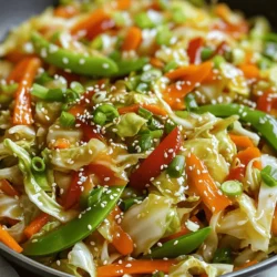 Asiatischer Kohl-Wok mit exzellenten Aromen