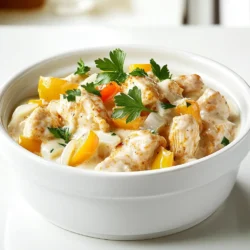 Für Cajun Chicken Alfredo benötigst du einige einfache Zutaten. Diese bilden die Grundlage des Gerichts: - 2 Hähnchenbrustfilets, in Stücke geschnitten - 1 Esslöffel Cajun-Gewürzmischung - 2 Esslöffel Olivenöl - 3 Knoblauchzehen, fein gehackt - 1 Tasse gewürfelte Paprika (rot und grün) - 1 Tasse gewürfelte Zwiebel - 2 Tassen Hühnerbrühe - 1 Tasse Schlagsahne - 250 g Fettuccine-Nudeln - 1 Tasse geriebener Parmesan-Käse - Salz und Pfeffer nach Geschmack - Frische Petersilie, gehackt, zur Garnitur Diese Zutaten sorgen für den vollen, herzhaften Geschmack, den ich so liebe. Die Cajun-Gewürzmischung ist der Star dieser Rezeptur. Sie bringt das würzige, rauchige Aroma in dein Gericht. Du kannst sie in jedem Supermarkt finden oder selbst machen. Eine einfache Mischung aus Paprika, Knoblauchpulver, Zwiebelpulver und Cayennepfeffer reicht aus. Der Knoblauch und die Zwiebeln fügen einen tollen Geschmack hinzu. Sie werden beim Anbraten weich und aromatisch. Paprika bringt nicht nur Farbe, sondern auch Süße ins Spiel. Diese Aromen machen das Gericht lebendig und einladend. Zu Cajun Chicken Alfredo passen einige Beilagen gut. Hier sind meine Favoriten: - Knuspriges Brot: Perfekt, um die cremige Sauce aufzutunken. - Grüner Salat: Ein frischer, knackiger Salat ergänzt die reichhaltige Pasta. - Gedünstetes Gemüse: Zum Beispiel Brokkoli oder grüne Bohnen bringen Farbe und Nährstoffe. Diese Beilagen runden das Essen ab und machen es zu einem echten Genuss. Zuerst nehme ich die Hähnchenbrustfilets. Ich schneide sie in kleine Stücke. Dann gebe ich die Stücke in eine Schüssel. Ich füge die Cajun-Gewürzmischung hinzu und vermenge alles gut. So sind die Hähnchenstücke gleichmäßig gewürzt. Jetzt erhitze ich das Olivenöl in einem großen Topf bei mittlerer Hitze. Ich gebe die gewürzten Hähnchenstücke hinein. Nach etwa 5 bis 7 Minuten wende ich die Stücke, bis sie goldbraun sind. Ich nehme das Hähnchen heraus und stelle es beiseite. Im gleichen Topf füge ich den gehackten Knoblauch, die gewürfelte Paprika und die Zwiebel hinzu. Ich brate alles für 3 bis 4 Minuten an, bis es weich und aromatisch ist. Jetzt gieße ich die Hühnerbrühe in den Topf und bringe sie zum Köcheln. Ich füge die Fettuccine-Nudeln hinzu. Ich stelle sicher, dass sie gut in der Brühe liegen. Nach der Packungsanleitung koche ich die Nudeln für 8 bis 10 Minuten. Wenn die Nudeln al dente sind, reduziere ich die Hitze. Ich rühre die Schlagsahne und den geriebenen Parmesan-Käse unter. Alles wird cremig und glatt. Dann gebe ich das Hähnchen zurück in den Topf und vermenge alles gründlich. Nach Geschmack würze ich mit Salz und Pfeffer. Ich lasse das Gericht für 2 bis 3 Minuten bei sanfter Hitze erwärmen. Schließlich lasse ich es ein paar Minuten ruhen, damit die Sauce eindickt. Die Cajun-Gewürzmischung ist der Schlüssel zu diesem Gericht. Du kannst sie selbst machen oder kaufen. Um sie selbst zu machen, mische folgende Zutaten: - 1 Teelöffel Paprika - 1 Teelöffel Knoblauchpulver - 1 Teelöffel Zwiebelpulver - 1/2 Teelöffel Cayennepfeffer - 1/2 Teelöffel schwarzer Pfeffer - 1/2 Teelöffel Thymian Diese Mischung verleiht dem Hähnchen einen tollen Geschmack. Probiere, die Menge an Cayennepfeffer anzupassen, wenn du es schärfer magst. Für perfekte Fettuccine achte auf diese Punkte: - Verwende viel Wasser beim Kochen. - Salze das Wasser gut, bevor du die Nudeln hinzufügst. - Rühre die Nudeln häufig, um ein Verkleben zu verhindern. Koche die Fettuccine nach Anleitung. Sie sollten al dente sein, also bissfest. Das sorgt für die beste Textur im Gericht. Du kannst das Gericht leicht abändern, um es interessanter zu machen. Hier sind einige Ideen: - Füge Spinat oder Brokkoli hinzu, um mehr Gemüse zu integrieren. - Probiere verschiedene Käsesorten wie Gouda oder Mozzarella. - Experimentiere mit verschiedenen Proteinen, wie Garnelen oder Wurst. Diese Variationen geben deinem Cajun Chicken Alfredo neuen Schwung. {{image_4}} Du kannst dein Cajun Chicken Alfredo aufpeppen, indem du frisches Gemüse hinzufügst. Einige tolle Optionen sind: - Brokkoli: Er gibt einen schönen Crunch. - Zucchini: Leicht und erfrischend, perfekt für den Sommer. - Spinat: Füge ihn kurz vor dem Servieren hinzu, um eine schöne Farbe zu erhalten. Diese Gemüse bringen nicht nur mehr Geschmack, sondern auch viele Nährstoffe in das Gericht. Wenn du nach Alternativen für Hähnchen suchst, probiere diese Optionen: - Garnelen: Sie passen gut zu den Cajun-Gewürzen und sind schnell fertig. - Tofu: Eine tolle Option für Vegetarier. Mariniere ihn für mehr Geschmack. - Kichererbsen: Sie sind proteinreich und machen das Gericht herzhaft. Diese Alternativen sorgen für Abwechslung und sind ebenso lecker. Käse ist der Schlüssel zu einer cremigen Sauce. Hier sind einige Käsesorten, die du ausprobieren kannst: - Mozzarella: Für eine milde, schmelzende Textur. - Pecorino Romano: Gibt einen intensiven, salzigen Geschmack. - Gorgonzola: Für eine würzige Note, die das Gericht aufpeppt. Jeder Käse bringt seinen eigenen Charakter und Geschmack mit. Experimentiere und finde deine Lieblingskombination! Um deine Reste von Cajun Chicken Alfredo frisch zu halten, lege sie in einen luftdichten Behälter. Stelle sicher, dass die Mischung abgekühlt ist, bevor du sie verstaut. So bleibt der Geschmack länger erhalten. Im Kühlschrank hält sich das Gericht bis zu drei Tage. Wenn du etwas länger aufbewahren möchtest, friere die Reste ein. Teile sie in Portionen auf, um die richtige Menge zu haben. Verwende Gefrierbeutel oder Behälter, die für die Gefriertruhe geeignet sind. So bleibt die Cajun Chicken Alfredo bis zu drei Monate genießbar. Denke daran, das Datum auf den Behältern zu notieren. Um das Gericht wieder aufzuwärmen, benutze einen Topf oder die Mikrowelle. Wenn du es im Topf erhitzt, füge einen kleinen Schuss Brühe oder Sahne hinzu. Das hilft, die Sauce cremig zu halten. Erhitze es langsam und rühre gelegentlich um. In der Mikrowelle erwärmst du es in kurzen Intervallen von etwa einer Minute. Überprüfe zwischendurch die Temperatur. So bleibt dein Essen lecker und warm. Cajun Chicken Alfredo bleibt für etwa 3 bis 4 Tage frisch. Bewahre es in einem luftdichten Behälter im Kühlschrank auf. Achte darauf, die Reste gut zu kühlen, um das Wachstum von Bakterien zu vermeiden. Wenn du das Gericht länger lagern möchtest, kannst du es auch einfrieren. Im Gefrierfach hält es sich bis zu 3 Monate. Zum Aufwärmen kannst du die Reste in der Mikrowelle oder auf dem Herd erhitzen. Ja, du kannst Cajun Chicken Alfredo leicht vegetarisch machen. Ersetze das Hähnchen durch gegrilltes Gemüse oder Tofu. Verwende eine Gemüsebrühe anstelle von Hühnerbrühe. Achte darauf, die Cajun-Gewürzmischung gut zu verwenden, um den Geschmack zu intensivieren. Du erhältst so eine leckere und gesunde vegetarische Version des Gerichts. Es gibt einige gute Alternativen zur Schlagsahne. Du kannst Kokosmilch oder Cashewcreme verwenden, um eine cremige Textur zu erhalten. Eine andere Option ist griechischer Joghurt, um den Fettgehalt zu reduzieren. Achte darauf, die Menge anzupassen, damit die Sauce nicht zu dick wird. Diese Alternativen machen das Gericht lecker und etwas gesünder. Wir haben die wichtigen Zutaten und die Schritt-für-Schritt-Anleitung für Cajun Chicken Alfredo besprochen. Du kennst jetzt die besten Tipps, um das Rezept zu perfektionieren. Variationen bringen frische Ideen, und die Aufbewahrungshinweise helfen dir, Reste gut zu nutzen. Am Ende ist Cajun Chicken Alfredo ein vielseitiges Gericht für jeden Anlass. Experimentiere und finde deinen eigenen perfekten Geschmack. So wird dein Gericht einzigartig und lecker. Viel Spaß beim Kochen!