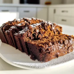 - 1 Tasse Kürbispüree - 1 Tasse Zucker - 1/2 Tasse brauner Zucker - 2 große Eier - 1 Teelöffel Vanilleextrakt Kürbispüree ist der Star in diesem Brot. Es bringt Feuchtigkeit und Geschmack. Du kannst es aus der Dose oder frisch machen. Zucker und brauner Zucker geben die Süße und eine schöne Tiefe. Eier helfen, das Brot zu binden und machen es fluffig. Vanilleextrakt fügt ein warmes Aroma hinzu, das die Schokolade ergänzt. - 1 1/2 Tassen Allzweckmehl - 1/2 Teelöffel Natron - 1/2 Teelöffel Backpulver - 1 Teelöffel gemahlener Zimt - 1/2 Teelöffel gemahlene Muskatnuss - 1/4 Teelöffel gemahlener Ingwer - 1/4 Teelöffel Salz - 1/2 Tasse ungesüßtes Kakaopulver Die trockenen Zutaten sind wichtig für die Textur. Allzweckmehl gibt Struktur. Natron und Backpulver lassen das Brot aufgehen. Gewürze wie Zimt, Muskatnuss und Ingwer bringen Wärme und Komplexität. Kakaopulver sorgt für den doppelten Schokoladengeschmack und macht das Brot schokoladig. Salz verstärkt alle Aromen. - 1 Tasse halb-süße Schokoladenstückchen - 1/2 Tasse gehackte Walnüsse (optional) Die Schokoladenstückchen sind das i-Tüpfelchen. Sie schmelzen beim Backen und sorgen für einen schokoladigen Biss. Walnüsse sind optional, bringen aber einen schönen Crunch und einen nussigen Geschmack. Du kannst sie weglassen, wenn du es einfacher halten willst. Heize deinen Ofen auf 175°C vor. Das ist wichtig, damit das Brot gleichmäßig backt. Bereite eine Kastenform von 23x13 cm vor. Du kannst sie mit Öl fetten oder mit Backpapier auslegen. So lässt sich das Brot später leichter herausnehmen. In einer großen Rührschüssel mische das Kürbispüree, Öl, Zucker, braunen Zucker, Eier und Vanilleextrakt. Nutze einen Schneebesen, um alles gut zu vermengen. Rühre, bis die Mischung glatt ist. Achte darauf, dass keine Klumpen bleiben. In einer separaten Schüssel siebe das Allzweckmehl, Natron, Backpulver, Zimt, Muskatnuss, Ingwer, Salz und Kakaopulver. Das Sieben hilft, Klumpen zu entfernen. Danach vermische alles gut. So sind die trockenen Zutaten gleichmäßig verteilt. Füge die trockenen Zutaten nach und nach zu den feuchten Zutaten hinzu. Rühre sanft, bis alles gerade so kombiniert ist. Achte darauf, nicht zu lange zu rühren. Füge nun die Schokoladenstückchen und die gehackten Walnüsse vorsichtig unter. Gieße den Teig in die Kastenform und glätte die Oberfläche. Backe das Brot für 55-65 Minuten. Mache den Zahnstocher-Test, um zu sehen, ob es fertig ist. Wenn der Zahnstocher sauber herauskommt, ist das Brot bereit. Lass das Brot 10 Minuten in der Form abkühlen, bevor du es auf ein Kuchengitter legst. Um die perfekte Konsistenz für dein Kürbisbrot zu erreichen, rühre den Teig sanft. Übermäßiges Rühren kann die Textur negativ beeinflussen. Der Teig sollte glatt sein, ohne Klumpen, aber nicht zu flüssig. Ein guter Hinweis ist, wenn der Teig dick genug ist, um vom Löffel zu fallen, aber nicht so dick, dass er sich nicht leicht bewegen lässt. Du kannst die Aromen in deinem Brot auf verschiedene Weise variieren. Eine einfache Methode ist die Verwendung verschiedener Nüsse. Walnüsse sind toll, aber auch Pekannüsse oder Mandeln passen gut. Zudem kannst du die Gewürze nach deinem Geschmack anpassen. Probiere zum Beispiel, etwas mehr Zimt oder eine Prise Muskatnuss hinzuzufügen. Das gibt deinem Brot einen besonderen Kick. Die Präsentation deines Kürbisbrotes macht viel aus. Schneide das Brot in gleichmäßige Scheiben und serviere es warm. Ein Aufstrich aus Frischkäse oder Butter macht das Erlebnis noch besser. Du kannst auch Puderzucker darüber streuen, um es süßer aussehen zu lassen. Eine schöne Präsentation macht dein Brot zum Star auf jedem Tisch. {{image_4}} Für glutenfreies Brot können Sie alternative Mehle verwenden. Mandelnmehl ist eine gute Wahl. Reismehl ist auch sehr beliebt. Diese Mehle geben dem Brot eine andere Textur. Mischen Sie die Mehle gut, um ein gleichmäßiges Ergebnis zu erzielen. Testen Sie die Mischung mit etwas weniger Flüssigkeit. Glutenfreie Mehle können mehr Feuchtigkeit aufnehmen. Um eine vegane Version zu machen, ersetzen Sie die Eier. Apfelmus oder Leinsamen sind gute Alternativen. Verwenden Sie auch pflanzliche Milch anstelle von Kuhmilch. Mandel- oder Hafermilch passt gut. Diese Zutaten sorgen für Feuchtigkeit und Struktur. Sie können auch einen pflanzlichen Joghurt verwenden. So bleibt das Brot schön saftig. Fügen Sie Trockenfrüchte oder andere Schokoladensorten hinzu. Rosinen oder Cranberries machen das Brot süßer. Weiße Schokolade oder dunkle Schokolade bringen neue Aromen. Mischen Sie diese Zutaten vorsichtig unter den Teig. Achten Sie darauf, dass die Früchte gleichmäßig verteilt sind. So wird jeder Bissen ein Genuss. Bewahre dein Brot bei Zimmertemperatur auf. Wickele es gut in Folie. Du kannst auch einen luftdichten Behälter verwenden. So bleibt das Brot frisch und saftig. Stelle sicher, dass der Ort kühl und trocken ist. Vermeide direkte Sonneneinstrahlung. So bleibt der Geschmack lange erhalten. Wenn du das Brot länger aufbewahren möchtest, friere es ein. Schneide das Brot in Scheiben. Wickele jede Scheibe in Frischhaltefolie. Lege die Scheiben in einen Gefrierbeutel. So bleibt die Frische erhalten. Zum Auftauen, nimm die Scheiben heraus und lasse sie bei Zimmertemperatur auftauen. Du kannst sie auch kurz im Toaster aufwärmen. So schmecken sie fast wie frisch gebacken. Das Brot bleibt bei Zimmertemperatur bis zu fünf Tage frisch. Im Gefrierfach kannst du es bis zu drei Monate aufbewahren. Achte darauf, es gut zu verpacken. So vermeidest du Gefrierbrand. Wenn du die richtige Lagerung beachtest, bleibt das Brot lecker. Genieße jeden Bissen! Ja, du kannst frisches Kürbispüree verwenden. Es macht das Brot leckerer. Um frisches Kürbispüree zu machen, koche den Kürbis zuerst. Schneide den Kürbis in Stücke, koche sie weich und püriere sie. Achte darauf, dass das Püree nicht zu wässrig ist. Das kann die Konsistenz des Brotes verändern. Du kannst auch den Kürbis rösten, um dem Brot einen süßeren Geschmack zu geben. Um das Brot süßer zu machen, füge mehr Zucker hinzu. Du kannst einen zusätzlichen Esslöffel weißen Zucker verwenden. Ein anderer Trick ist, mehr braunen Zucker zu nehmen. Brauner Zucker gibt dem Brot mehr Tiefe. Du kannst auch Honig oder Ahornsirup als süße Alternative verwenden. Achte darauf, die Menge der anderen Flüssigkeiten leicht zu reduzieren, um das Gleichgewicht zu halten. Das Brot bleibt bei Zimmertemperatur etwa 3 bis 4 Tage frisch. Wickel es gut in Folie ein oder lege es in einen luftdichten Behälter. Das hält die Feuchtigkeit im Brot. Wenn du das Brot länger aufbewahren möchtest, friere es ein. Es kann bis zu 3 Monate im Gefrierfach bleiben. Lass es einfach bei Raumtemperatur auftauen, wenn du es essen möchtest. Um ein leckeres Kürbisbrot zu backen, haben wir die wichtigsten Zutaten durchlaufen. Wir haben die Haupt- und trockenen Zutaten besprochen sowie zusätzliche Optionen wie Schokoladenstückchen und Walnüsse. Die Schritt-für-Schritt-Anleitung macht das Backen einfach. Ich habe Tipps für die perfekte Konsistenz und verschiedene Variationen geteilt. Schließlich sind Lagerungshinweise wichtig, um das Brot frisch zu halten. Mit diesen Informationen kannst du nun dein eigenes köstliches Kürbisbrot zubereiten und genießen. Viel Spaß beim Backen!