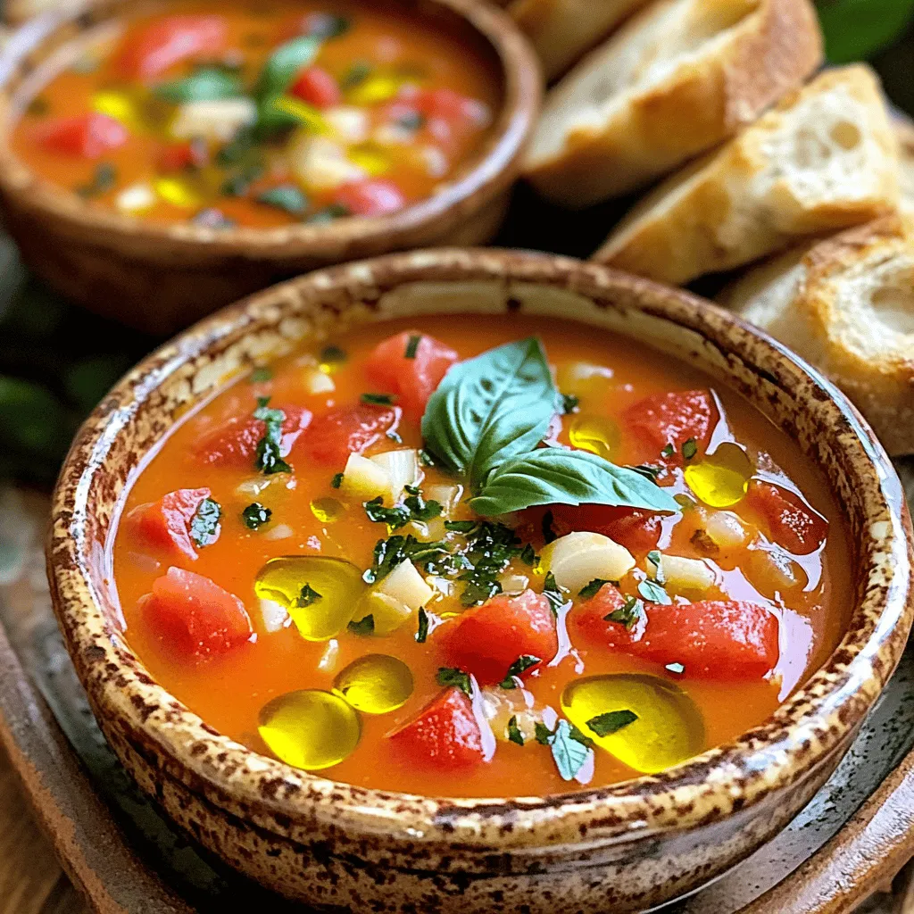 - 900 g reife Tomaten, grob gehackt - 1 mittlere Zwiebel, gewürfelt - 4 Knoblauchzehen, fein gehackt Die Hauptzutaten sind einfach und frisch. Die Tomaten geben der Suppe ihren Geschmack. Ich wähle reife Tomaten für die beste Süße. Zwiebeln und Knoblauch bringen Tiefe und Aroma. Wenn du die Zwiebel gut würfelst, wird sie gleichmäßig weich. Der Knoblauch sorgt für einen tollen Duft. - 1 Liter Gemüsebrühe - 240 ml frische Basilikumblätter, fest gepackt - 120 ml Schlagsahne oder Kokoscreme Die Gemüsebrühe ist die Basis. Sie macht die Suppe herzhaft. Frisches Basilikum ist ein Muss für den Geschmack. Ich packe die Blätter fest in den Messbecher. So habe ich genug für die Suppe. Schlagsahne macht die Suppe cremig. Für eine milchfreie Option benutze Kokoscreme. - 1 Teelöffel Zucker - 1 Teelöffel Salz - ½ Teelöffel schwarzer Pfeffer - 2 Esslöffel Olivenöl Die Gewürze sind wichtig für das Gleichgewicht. Zucker reduziert die Säure der Tomaten. Salz hebt den Geschmack hervor. Der Pfeffer bringt etwas Schärfe. Das Olivenöl gibt der Suppe ein reiches Aroma. Ich träufle es über die Mischung, um alles zu verbinden. Beginnen Sie mit der Vorbereitung der Zutaten. Nehmen Sie 900 g reife Tomaten und hacken Sie sie grob. Würfeln Sie eine mittlere Zwiebel. Fein hacken Sie 4 Knoblauchzehen. Geben Sie alle diese Zutaten in den Slow Cooker. Fügen Sie 1 Liter Gemüsebrühe hinzu. Streuen Sie 1 Teelöffel Zucker, 1 Teelöffel Salz und ½ Teelöffel schwarzen Pfeffer darüber. Mischen Sie alles gut durch. Träufeln Sie 2 Esslöffel Olivenöl gleichmäßig über die Mischung. Jetzt stellen Sie den Slow Cooker ein. Wählen Sie die niedrige Stufe für eine Garzeit von 6-8 Stunden. Alternativ können Sie die hohe Stufe für 3-4 Stunden wählen. Warten Sie, bis das Gemüse schön zart ist. Nach dem Kochen fügen Sie 240 ml frische Basilikumblätter hinzu. Nutzen Sie einen Stabmixer, um die Suppe gut zu pürieren. Alternativ können Sie die Suppe portionsweise in einen Standmixer geben. Wenn Sie einen Standmixer verwenden, geben Sie die pürierte Suppe zurück in den Slow Cooker. Rühren Sie 120 ml Schlagsahne oder Kokoscreme ein. So wird die Suppe schön cremig. Probieren Sie die Suppe und passen Sie die Würze nach Bedarf an. Lassen Sie die Suppe für 15-30 Minuten auf der niedrigen Stufe erhitzen. Servieren Sie die Suppe heiß. Um die perfekte Konsistenz zu erreichen, musst du die Pürier-Stufen anpassen. Wenn du eine glatte Suppe magst, püriere sie gut. Für eine rustikalere Suppe püriere nur teilweise. Möchtest du eine dünnere Suppe? Füge einfach etwas mehr Brühe hinzu. Das macht die Suppe leicht und frisch. Um den Geschmack zu verbessern, passe die Gewürze gut an. Ein Teelöffel Zucker hilft, die Säure der Tomaten auszugleichen. Frischer Basilikum ist ein Muss. Er bringt einen tollen Geschmack und Duft. Füge ihn erst am Ende hinzu, damit er frisch bleibt. Wenn du die Suppe anrichtest, verwende schöne Schalen. Garniere sie mit frischem Basilikum und einem Spritzer Olivenöl. Das sieht toll aus! Als Beilage passt knuspriges Brot perfekt. Du kannst das Brot in die Suppe dippen. Das macht das Essen noch besser! {{image_4}} Wenn du eine vegane Option möchtest, nimm einfach Kokoscreme anstelle von Schlagsahne. Diese Creme gibt der Suppe eine tolle, cremige Textur. Du kannst auch zusätzliche Gemüse hinzufügen. Zum Beispiel passen Möhren oder Paprika gut zur Suppe. Diese Gemüse bringen mehr Geschmack und Nährstoffe. Probiere andere Kräuter und Gewürze aus, um den Geschmack zu verändern. Oregano oder Thymian geben der Suppe eine andere Note. Wenn du es scharf magst, füge Chiliflocken hinzu. Sie bringen einen schönen Kick in die Suppe und machen sie aufregender. Serviere die Suppe mit gutem Brot. Baguette oder Ciabatta sind großartige Optionen. Du kannst auch Croûtons für zusätzlichen Crunch verwenden. Käse passt ebenfalls gut dazu. Streue etwas Parmesan oder Mozzarella über die Suppe, um sie noch leckerer zu machen. Um die Suppe gut zu lagern, lassen Sie sie zuerst abkühlen. Füllen Sie die Suppe in einen luftdichten Behälter. Achten Sie darauf, dass die Suppe nicht zu warm ist, bevor Sie den Deckel aufsetzen. So bleibt die Suppe frisch. Im Kühlschrank hält sie sich bis zu fünf Tage. Wenn Sie die Suppe einfrieren möchten, verwenden Sie gefrierfeste Beutel. Füllen Sie die Beutel nur zur Hälfte, da die Suppe beim Frieren expandiert. Vergessen Sie nicht, das Datum auf die Beutel zu schreiben. Die Tomatensuppe bleibt im Kühlschrank bis zu fünf Tage frisch. Wenn Sie sie einfrieren, kann sie bis zu drei Monate haltbar sein. Beim Wiedererwärmen ist es wichtig, die Suppe langsam zu erhitzen. Verwenden Sie dazu einen Topf auf mittlerer Hitze oder die Mikrowelle. Rühren Sie die Suppe gut um, um eine gleichmäßige Wärme zu gewährleisten. Probieren Sie die Suppe vor dem Servieren, um sicherzustellen, dass sie gut gewürzt ist. Es gibt viele Wege, Reste der Suppe zu nutzen. Sie können sie als Sauce für Pasta verwenden. Kochen Sie einfach Ihre Lieblingsnudeln und mischen Sie die Suppe darunter. Eine andere Idee ist, die Suppe in ein Omelett zu geben. Fügen Sie etwas Käse hinzu und genießen Sie ein schnelles Mittagessen. Auch als Basis für eine Gemüsesuppe ist die Tomatensuppe prima geeignet. Schmecken Sie die Suppe mit weiteren Kräutern oder Gewürzen ab, um neue Aromen zu entdecken. Die Vorbereitung der Tomatensuppe dauert nur 15 Minuten. Die gesamte Kochzeit im Slow Cooker beträgt etwa 6 bis 8 Stunden auf niedriger Stufe oder 3 bis 4 Stunden auf hoher Stufe. Machen Sie sich also keine Sorgen, wenn Sie etwas Zeit brauchen. Der Slow Cooker erledigt die Arbeit für Sie. Ja, Sie können andere Gemüsesorten hinzufügen. Mögen Sie Karotten oder Paprika? Diese passen gut. Sie können auch Zucchini oder Sellerie verwenden. Schneiden Sie das Gemüse in kleine Stücke, damit es gleichmäßig kocht. Fügen Sie das Gemüse zusammen mit den Tomaten und Zwiebeln in den Slow Cooker. Experimentieren Sie mit verschiedenen Kombinationen für neue Geschmäcker. Ja, diese Suppe lässt sich gut einfrieren. Lassen Sie die Suppe vor dem Einfrieren vollständig abkühlen. Füllen Sie sie dann in luftdichte Behälter oder spezielle Gefrierbeutel. So bleibt die Suppe frisch. Zum Auftauen stellen Sie die gefrorene Suppe einfach über Nacht in den Kühlschrank. Erwärmen Sie die Suppe dann auf dem Herd oder in der Mikrowelle. Die Tomatensuppe ist einfach und lecker. Wir haben die wichtigsten Zutaten und Schritte besprochen. Du hast gelernt, wie man sie im Slow Cooker zubereitet. Tipps zur perfekten Konsistenz und Geschmack wurden ebenfalls gegeben. Denke daran, dass du die Suppe nach deinem Geschmack anpassen kannst. Verwende frische Kräuter oder probiere Variationen aus. Mit diesen Ideen kannst du eine großartige Suppe zaubern. Lass deiner Kreativität freien Lauf und genieße deine Mahlzeit!