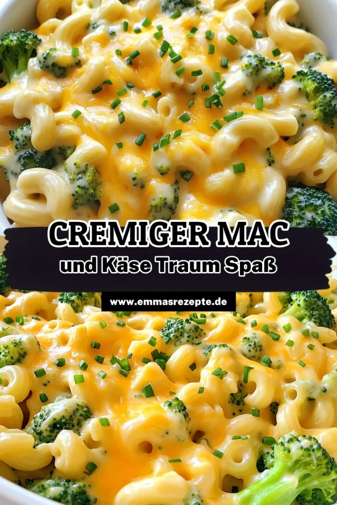 Entdecke das Rezept für cremigen Brokkoli-Käse-Mac in einem Topf! Diese köstliche und einfache Mahlzeit vereint Ellbogen-Makkaroni, frischen Brokkoli und schmelzenden Cheddar in nur 20 Minuten. Perfekt für ein schnelles Abendessen oder ein gemütliches Familienessen! Klicke jetzt, um die vollständige Anleitung zu sehen und dir dieses herzliche Gericht zu sichern! #BrokkoliKäseMac #EinfacheRezepte #PastaLover #Kochinspiration
