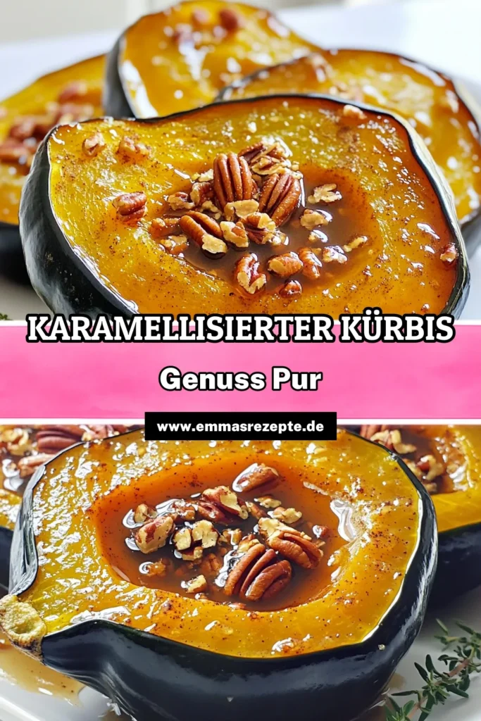 Entdecken Sie das köstliche Rezept für karamellisierte Ahorn-Zimt-Röst-Ahornkürbisse, die perfekt für jede Gelegenheit sind! Mit Ahornsirup, Zimt und einer Prise Muskatnuss verwandeln Sie einfache Zutaten in ein wahres Geschmackserlebnis. Lassen Sie sich von der einfachen Zubereitung inspirieren und genießen Sie diesen gesunden Herbstgenuss. Klicken Sie jetzt, um das vollständige Rezept zu entdecken! #KaramellisierteAhornZimtRöstAhorngürbis #Herbstrezepte #GesundeErnährung #Essenliebe