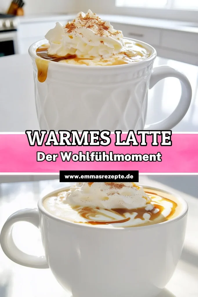 Erlebe die perfekte Gemütlichkeit mit unserem Warmen Ahorn-Brauner-Zucker-Latte! Dieses köstliche Rezept kombiniert cremige Milch, aromatischen Espresso und einen Hauch von Zimt, um deinen Tag zu verschönern. In nur 10 Minuten zubereitet, ist dieser Latte ideal für kühle Tage. Klicke jetzt, um die vollständigen Schritte zu entdecken und deinen eigenen Latte Zuhause zuzubereiten! #LatteLiebe #Kaffeegenuss #Rezeptidee #WärmeImBecher
