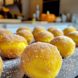 Für die perfekten Donutlöcher benötigst du einige Hauptzutaten. Diese bilden die Basis für den Teig. Hier sind die wichtigsten Zutaten: - 1 Tasse Kürbispüree aus der Dose - 2 Tassen Weizenmehl - 3/4 Tasse Kristallzucker - 2 Teelöffel Backpulver - 1 Teelöffel Natron - 1 Teelöffel gemahlener Zimt - 1/2 Teelöffel gemahlene Muskatnuss - 1/2 Teelöffel gemahlener Ingwer - 1/4 Teelöffel Salz - 1/2 Tasse Milch - 1/4 Tasse Pflanzenöl - 1 großes Ei - 1 Teelöffel Vanilleextrakt Diese Zutaten sorgen für den vollen Geschmack und die perfekte Konsistenz. Kürbispüree gibt den Donutlöchern eine tolle Feuchtigkeit. Die Zimtzucker-Mischung ist der Schlüssel für den süßen und würzigen Kick. Du brauchst: - 1/2 Tasse Zucker - 1 Esslöffel Zimt Diese Mischung gibst du nach dem Backen über die Donutlöcher. Sie macht sie besonders lecker und ansprechend. Die Qualität deiner Zutaten ist wichtig. Frische Zutaten bringen den besten Geschmack. Achte auf: - Frisches Kürbispüree, wenn möglich. Es gibt einen klaren Unterschied. - Hochwertiges Weizenmehl sorgt für einen gleichmäßigen Teig. - Verwende frischen Zimt und Gewürze, um den vollen Geschmack zu entfalten. Wenn du diese Tipps beachtest, werden deine Donutlöcher noch köstlicher. So bereitest du ein kleines Stück Herbstfreude zu! Zuerst mischst du die feuchten Zutaten. Nimm eine große Schüssel und gib das Kürbispüree, die Milch, das Pflanzenöl, das Ei und den Vanilleextrakt hinein. Rühre alles gut um, bis du eine glatte Mischung hast. Es ist wichtig, dass alles gut vermischt ist, damit der Teig gleichmäßig wird. In einer separaten Schüssel kombinierst du die trockenen Zutaten. Mische das Weizenmehl, den Kristallzucker, das Backpulver, das Natron, den Zimt, die Muskatnuss, den Ingwer und das Salz. Rühre sie gut mit einem Schneebesen um, bis alles gut vermischt ist. Diese Mischung gibt den Donutlöchern den besten Geschmack und die perfekte Textur. Jetzt kommt der spaßige Teil: das Formen! Nimm kleine Portionen des Teigs, etwa einen Esslöffel pro Stück. Rolle sie zu kleinen Bällen. Achte darauf, dass die Bälle gleich groß sind, damit sie gleichmäßig garen. Wenn du alle Bälle geformt hast, heize den Airfryer auf 175°C vor. Das sorgt für die perfekte Knusprigkeit! Der Airfryer muss vor dem Kochen vorgeheizt werden. Dies hilft, die Donutlöcher gleichmäßig zu garen. Stelle deinen Airfryer auf 175°C ein. Lass ihn etwa 5 Minuten vorheizen. So wird die Außenseite schön knusprig. Die ideale Temperatur für die Donutlöcher liegt bei 175°C. Backe sie für 8 bis 10 Minuten. In der Mitte des Garvorgangs solltest du den Korb schütteln. Dadurch werden alle Seiten gleichmäßig gebräunt. Achte darauf, dass sie goldbraun sind, bevor du sie herausnimmst. Platziere die Donutlöcher in einer einzigen Schicht im Korb. Überfülle den Korb nicht. Wenn die Luft zirkulieren kann, werden die Donutlöcher knuspriger. Lass genug Platz zwischen den Donutlöchern für eine bessere Hitzeverteilung. So werden sie perfekt. {{image_4}} Um die Knusprigkeit Ihrer Donutlöcher zu verbessern, sprühen Sie sie leicht mit Öl ein. Dies hilft, eine goldene Kruste zu bilden. Achten Sie darauf, die Donutlöcher in einer einzigen Schicht im Airfryer zu platzieren. So zirkuliert die heiße Luft gut und sie werden gleichmäßig knusprig. Wenn Sie mehr Knusprigkeit wollen, können Sie die Temperatur um 10 Grad erhöhen, aber passen Sie die Backzeit an. Wenn Sie es süßer mögen, fügen Sie mehr Zucker hinzu. Starten Sie mit 3/4 Tasse und testen Sie den Teig. Sie können auch eine Mischung aus braunem und weißem Zucker verwenden. Das gibt den Donutlöchern einen reichen Geschmack. Für weniger Süße, reduzieren Sie einfach den Zucker nach Ihrem Geschmack. Denken Sie daran, dass die Zimtzucker-Mischung die Süße nach dem Backen erhöht. Übermischung kann die Textur der Donutlöcher ruinieren. Mischen Sie die nassen und trockenen Zutaten nur bis alles gerade vermischt ist. Ein paar Klumpen sind in Ordnung. Der Teig sollte dick, aber gut verarbeitbar sein. Wenn Sie zu viel rühren, werden die Donutlöcher hart und verlieren ihre fluffige Konsistenz. Achten Sie auf diese kleine, aber wichtige Regel! Um Ihre Donutlöcher aufzupeppen, können Sie mehr Gewürze hinzufügen. Fügen Sie mehr Zimt, Ingwer und Muskatnuss hinzu. Diese Gewürze bringen den Herbstgeschmack in jeden Biss. Sie geben den Donutlöchern eine warme, würzige Note. Experimentieren Sie mit den Mengen, um Ihre perfekte Mischung zu finden. Wenn Sie Schokolade lieben, fügen Sie Schokoladenstückchen hinzu. Mischen Sie etwa eine Tasse Schokoladenstückchen in den Teig. Diese Stückchen schmelzen leicht und machen die Donutlöcher noch köstlicher. Der süße Geschmack der Schokolade passt perfekt zum Kürbis. Es ist eine tolle Kombination, die Sie sicher genießen werden. Für eine vegane Version ersetzen Sie das Ei durch Apfelmus oder Leinsamen. Verwenden Sie pflanzliche Milch und Öl. So bleiben die Donutlöcher weich und lecker. Diese Anpassungen machen das Rezept für alle zugänglich. Sie erhalten trotzdem den gleichen tollen Geschmack und die gleiche Textur. Die Donutlöcher sind am besten frisch. Bewahre sie in einem luftdichten Behälter auf. Stelle sicher, dass sie vollständig abgekühlt sind, bevor du sie lagerst. So bleiben sie länger frisch. Du kannst sie bei Raumtemperatur bis zu drei Tage aufbewahren. Wenn du die Donutlöcher länger aufbewahren möchtest, friere sie ein. Lege die Donutlöcher auf ein Backblech. Achte darauf, dass sie sich nicht berühren. Friere sie für etwa zwei Stunden ein. Danach packe sie in einen Gefrierbeutel. So bleiben sie bis zu drei Monate haltbar. Um die Donutlöcher aufzuwärmen, lege sie in den Air Fryer. Stelle die Temperatur auf 350°F (175°C) ein. Erwärme sie für etwa 3-5 Minuten. So werden sie wieder schön knusprig. Du kannst auch die Mikrowelle benutzen, aber die Donutlöcher werden nicht so knusprig. Die Donutlöcher sind bis zu fünf Tage haltbar. Lagern Sie sie in einem luftdichten Behälter. So bleiben sie frisch. Achten Sie darauf, sie nicht in der Nähe von Feuchtigkeit aufzubewahren. Sie können die Donutlöcher auch einfrieren, wenn Sie sie länger aufbewahren möchten. Legen Sie sie in einen Gefrierbeutel und drücken Sie die Luft heraus. So bleiben sie bis zu drei Monate gut. Ja, Sie können die Rezeptur nach Ihrem Geschmack anpassen. Fügen Sie mehr Gewürze hinzu, wie Nelken oder Muskat. Mögen Sie es süßer? Erhöhen Sie den Zucker leicht. Sie können auch die Milch durch Pflanzenmilch ersetzen. Für eine glutenfreie Option verwenden Sie glutenfreies Mehl. Seien Sie kreativ und experimentieren Sie mit Aromen, die Ihnen gefallen. Wenn Ihre Donutlöcher nicht knusprig sind, könnten einige Dinge schiefgelaufen sein. Überfüllen Sie den Airfryer nicht. Geben Sie den Donutlöchern genug Platz, um die Luft zirkulieren zu lassen. Besprühen Sie sie leicht mit Kochspray vor dem Frittieren. Wenn sie dennoch weich bleiben, kann das an der Teigkonsistenz liegen. Achten Sie darauf, den Teig nicht zu übermischen. Ein dicker, aber gut verarbeitbarer Teig sorgt für die perfekte Textur. In diesem Blogbeitrag haben wir die wichtigsten Zutaten und Schritte zum perfekten Donutloch besprochen. Ich habe dir gezeigt, wie du die besten Zutaten auswählst, den Teig vorbereitest und die richtigen Air Fryer Einstellungen nimmst. Außerdem gab es Tipps für Variationen und die beste Aufbewahrung. Denke daran, frische Zutaten nutzen und nach Belieben variieren. So bekommst du immer leckere Donutlöcher. Viel Freude beim Ausprobieren und Genießen!