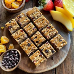 Um deine No-Bake Peanut Butter Granola Bars zu machen, brauchst du einige einfache Zutaten. Hier ist die Liste: - 2 Tassen Haferflocken - 1 Tasse natürliche Erdnussbutter - 1/2 Tasse Honig oder Ahornsirup - 1/2 Tasse gehackte Nüsse (Mandeln, Walnüsse oder nach Wahl) - 1/2 Tasse Mini-Schokoladenstückchen (optional) - 1/2 Tasse getrocknete Früchte (Cranberries, Rosinen oder Aprikosen) - 1 Teelöffel Vanilleextrakt - Eine Prise Salz Diese Zutaten sind leicht zu finden und machen deine Riegel lecker. Die Vorbereitungszeit für diese Riegel beträgt nur 15 Minuten. Du musst dann die Mischung für mindestens 2 Stunden in den Kühlschrank stellen. Insgesamt dauert es also 2 Stunden und 15 Minuten, bis du die Riegel genießen kannst. Diese Menge ergibt etwa 12 Riegel. Ideal für Snacks oder als schnelles Frühstück. Die No-Bake Peanut Butter Granola Bars sind sehr anpassbar. Du kannst verschiedene Zutaten verwenden, um unterschiedliche Geschmäcker zu erzielen. - Statt Erdnussbutter kannst du Mandelbutter oder Cashewbutter verwenden. - Für die Süße wähle zwischen Honig oder Ahornsirup. - Probiere verschiedene Nüsse und Trockenfrüchte aus. Diese Anpassungen sorgen dafür, dass du immer wieder neue Riegel kreieren kannst, die dir und deiner Familie gefallen. Zuerst mischst du die trockenen Zutaten. Nimm eine große Schüssel und gib die Haferflocken hinein. Füge dann die gehackten Nüsse und getrockneten Früchte hinzu. Diese Mischung ist die Basis für deine Riegel. Rühre alles gut um, damit sich die Zutaten gleichmäßig verteilen. Es ist wichtig, dass du jede Zutat gut vermischst. Jetzt kommst du zur Erdnussbutter-Mischung. Nimm einen kleinen Topf und stelle ihn auf niedrige Hitze. Gib die natürliche Erdnussbutter und den Honig (oder Ahornsirup) hinein. Erhitze die Mischung, bis sie geschmolzen und glatt ist. Rühre dabei ständig um, damit nichts anbrennt. Es ist wichtig, die Mischung nicht zum Kochen zu bringen. Nimm den Topf vom Herd und füge den Vanilleextrakt und eine Prise Salz hinzu. Rühre alles gut durch, bis es perfekt vermischt ist. Jetzt vereinst du die beiden Mischungen. Gieße die warme Erdnussbutter-Mischung über die Haferflockenmischung. Rühre alles kräftig um, bis alle Zutaten gleichmäßig beschichtet sind. Wenn du möchtest, kannst du die Mini-Schokoladenstückchen hinzufügen. Sie geben einen süßen Touch. Jetzt nimm eine 20x20 cm große Backform und lege sie mit Backpapier aus. Gib die Granola-Mischung gleichmäßig in die Form. Drücke die Mischung mit der Rückseite eines Spatels fest an, damit die Riegel gut zusammenhalten. Stelle die Form dann in den Kühlschrank und lasse sie mindestens 2 Stunden kühlen. Um deine Riegel fest zu machen, drücke die Mischung gut in die Form. Verwende den Rücken eines Spatels. Achte darauf, dass die Mischung gleichmäßig verteilt ist. Kühle die Mischung mindestens zwei Stunden. Das hilft den Riegeln, die Form zu behalten. Du kannst viele Zutaten ändern. Probiere verschiedene Nüsse wie Mandeln oder Haselnüsse. Wenn du magst, füge getrocknete Früchte hinzu. Cranberries oder Aprikosen passen gut. Für mehr Süße kannst du mehr Honig oder Schokoladenstückchen verwenden. Lass deiner Kreativität freien Lauf! Ein häufiger Fehler ist, die Mischung nicht genug zu drücken. Dadurch zerfallen die Riegel. Achte darauf, die Erdnussbutter-Mischung nicht zu überhitzen. Sie sollte nur schmelzen, nicht kochen. Zu viel Flüssigkeit kann die Riegel matschig machen. Halte dich an die Mengenangaben im Rezept. {{image_4}} Du kannst die Riegel leicht anpassen. Für eine vegane Option, ersetze den Honig durch Ahornsirup. Achte darauf, dass die Erdnussbutter auch vegan ist. Um die Riegel glutenfrei zu machen, wähle Haferflocken, die speziell als glutenfrei gekennzeichnet sind. Diese Anpassungen machen die Riegel für viele zugänglich. Variiere die Nüsse und Trockenfrüchte, um neue Geschmäcker zu entdecken. Du kannst Mandeln, Cashewkerne oder Macadamianüsse verwenden. Für Trockenfrüchte sind Cranberries, Rosinen oder Aprikosen perfekt. Mixe nach Lust und Laune! Probiere auch gemischte Nüsse oder Trockenfrüchte aus, um den Riegeln mehr Textur zu geben. Um die Riegel interessanter zu machen, füge verschiedene Zutaten hinzu. Du kannst Zimt oder Kakaopulver für einen anderen Geschmack verwenden. Auch ein Esslöffel Kakaonibs kann eine tolle Schokoladennote geben. Für einen fruchtigen Touch, füge gefriergetrocknete Früchte wie Erdbeeren oder Himbeeren hinzu. Diese kleinen Änderungen bringen frischen Wind in dein Rezept! Die Granola-Riegel können einfach im Kühlschrank aufbewahrt werden. Lege die Riegel in einen luftdichten Behälter. So bleiben sie frisch und lecker. Du kannst sie auch mit Backpapier zwischen den Schichten trennen. Dadurch kleben sie nicht zusammen. Im Kühlschrank halten sie bis zu einer Woche. Für eine längere Haltbarkeit kannst du die Riegel einfrieren. Wickel jeden Riegel in Frischhaltefolie ein. Lege sie dann in einen Gefrierbeutel oder Behälter. So bleiben sie bis zu drei Monate frisch. Wenn du sie essen willst, lass sie einfach bei Raumtemperatur auftauen. Um die Frische zu bewahren, vermeide direkte Sonneneinstrahlung. Lagere die Riegel an einem kühlen, trockenen Ort. Du kannst auch eine kleine Menge Honig oder Sirup hinzufügen, um die Riegel feucht zu halten. Achte darauf, dass sie gut verpackt sind, um Luft und Feuchtigkeit fernzuhalten. Ja, du kannst Erdnussbutter durch Mandelbutter oder Cashewbutter ersetzen. Diese Nussbutter haben ähnliche Konsistenzen. Sie bieten auch einen leckeren Geschmack. Denke daran, dass der Geschmack sich leicht ändern kann. Experimentiere mit verschiedenen Nussbuttern, um deine Lieblingskombination zu finden. Die Granola-Riegel halten sich im Kühlschrank bis zu einer Woche. Wenn du sie im Gefrierfach lagerst, bleiben sie bis zu drei Monate frisch. Wickel die Riegel gut ein, um sie vor Frost zu schützen. Dadurch bleiben sie lecker und knusprig, wenn du sie später isst. Ja, du kannst die Süße nach deinem Geschmack anpassen. Verwende weniger Honig oder Ahornsirup, wenn du es weniger süß magst. Alternativ kannst du auch Süßstoffe wie Stevia oder Erythrit probieren. Achte darauf, dass die Konsistenz der Mischung gut bleibt. Zusammenfassend haben wir die wichtigsten Zutaten und deren Zubereitung für die Granola-Riegel besprochen. Wir haben auch Tipps gegeben, um perfekte Riegel zu machen und Variationen für verschiedene Diäten empfohlen. Gute Lagerung ist wichtig, um die Frische zu bewahren. Experimentiere mit verschiedenen Aromen und Nüssen, um deine eigenen Lieblingsriegel zu kreieren. Du hast jetzt alles, was du brauchst, um leckere und gesunde Snacks selbst zu machen. Viel Spaß beim Ausprobieren!
